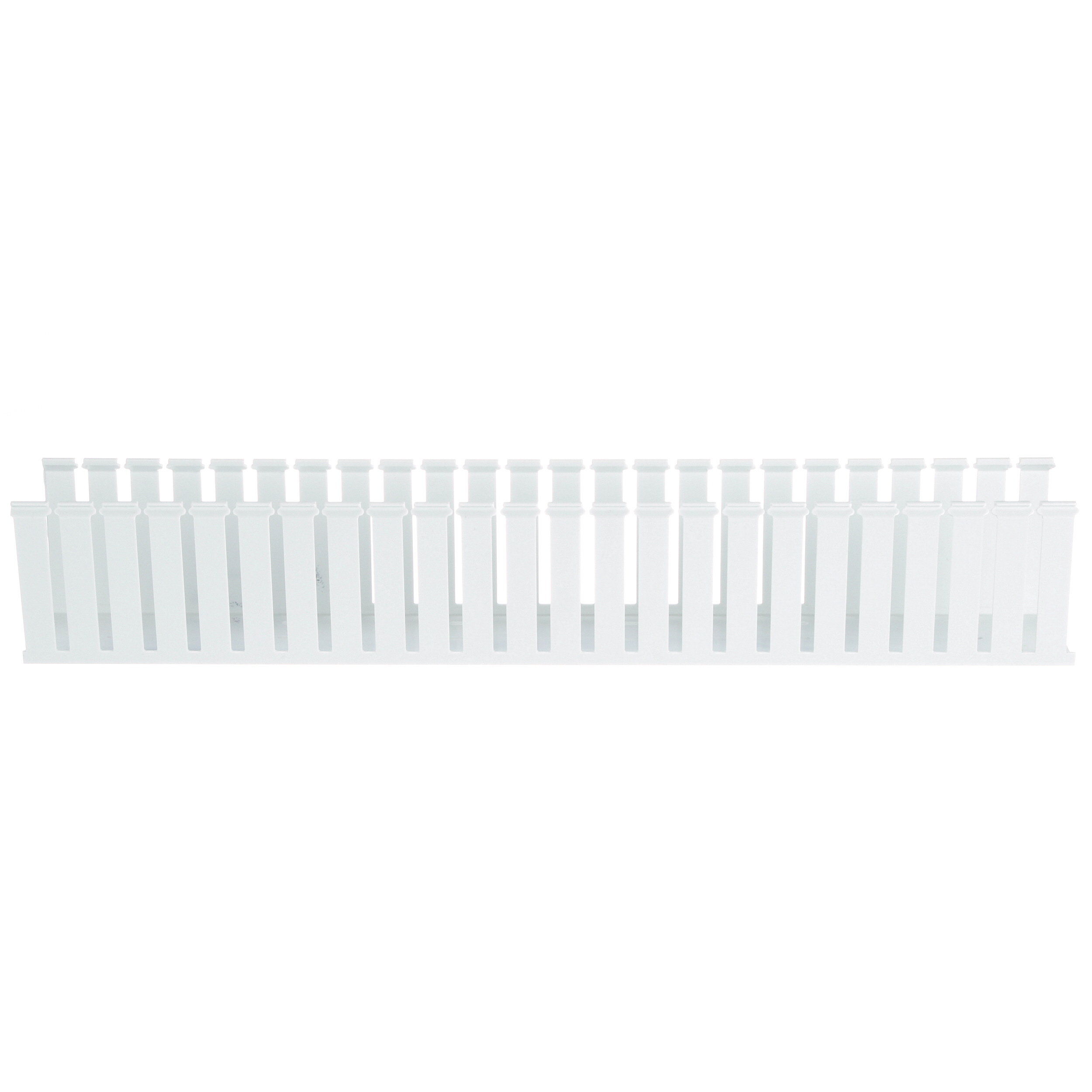 Slotted Duct, PVC,3X4X6',WH