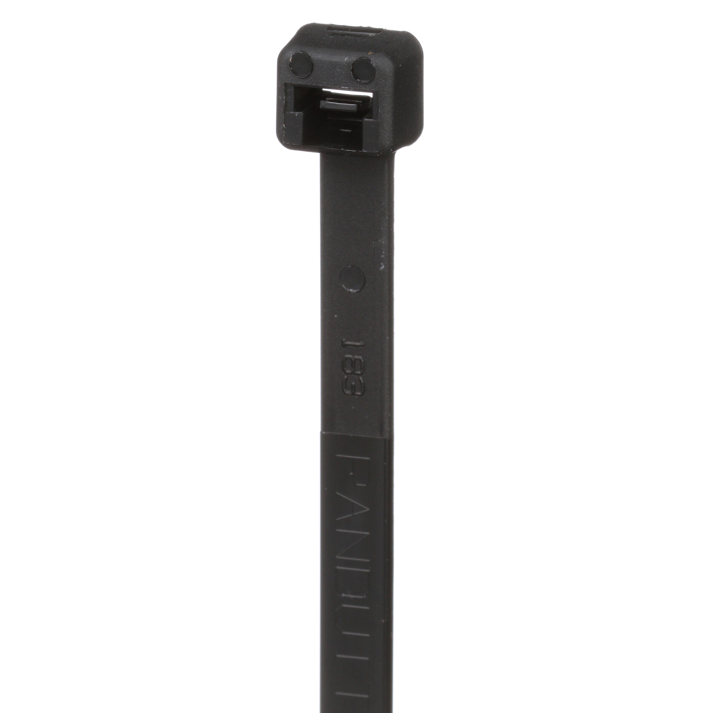 Kablo Bağı, Askeri Standart, Siyah, UV Naylon PA6.6, 292x4.8mm, 222N, Paket 100