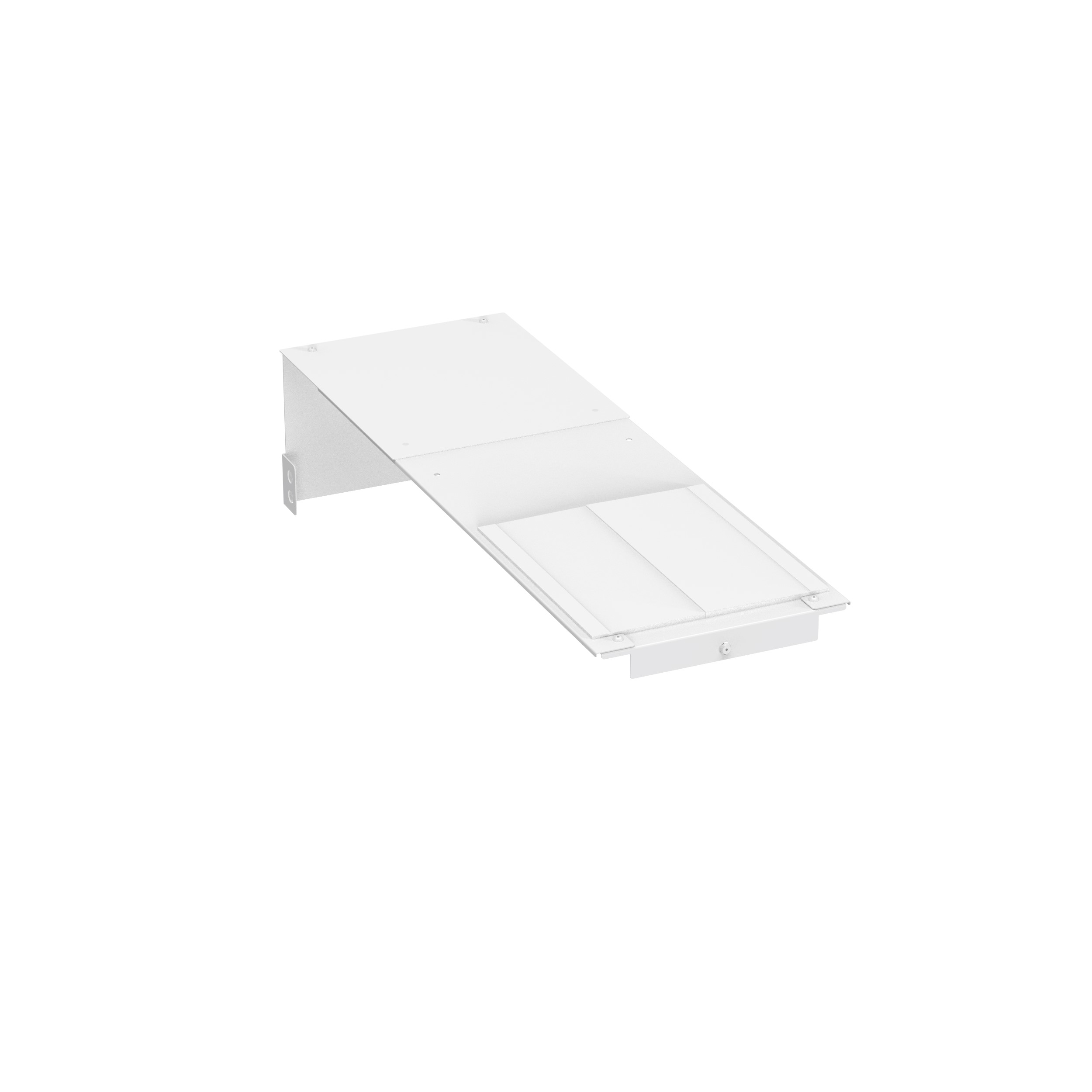PE2V Üst Kapak 10" Genişlik, Derinlik 36", Beyaz