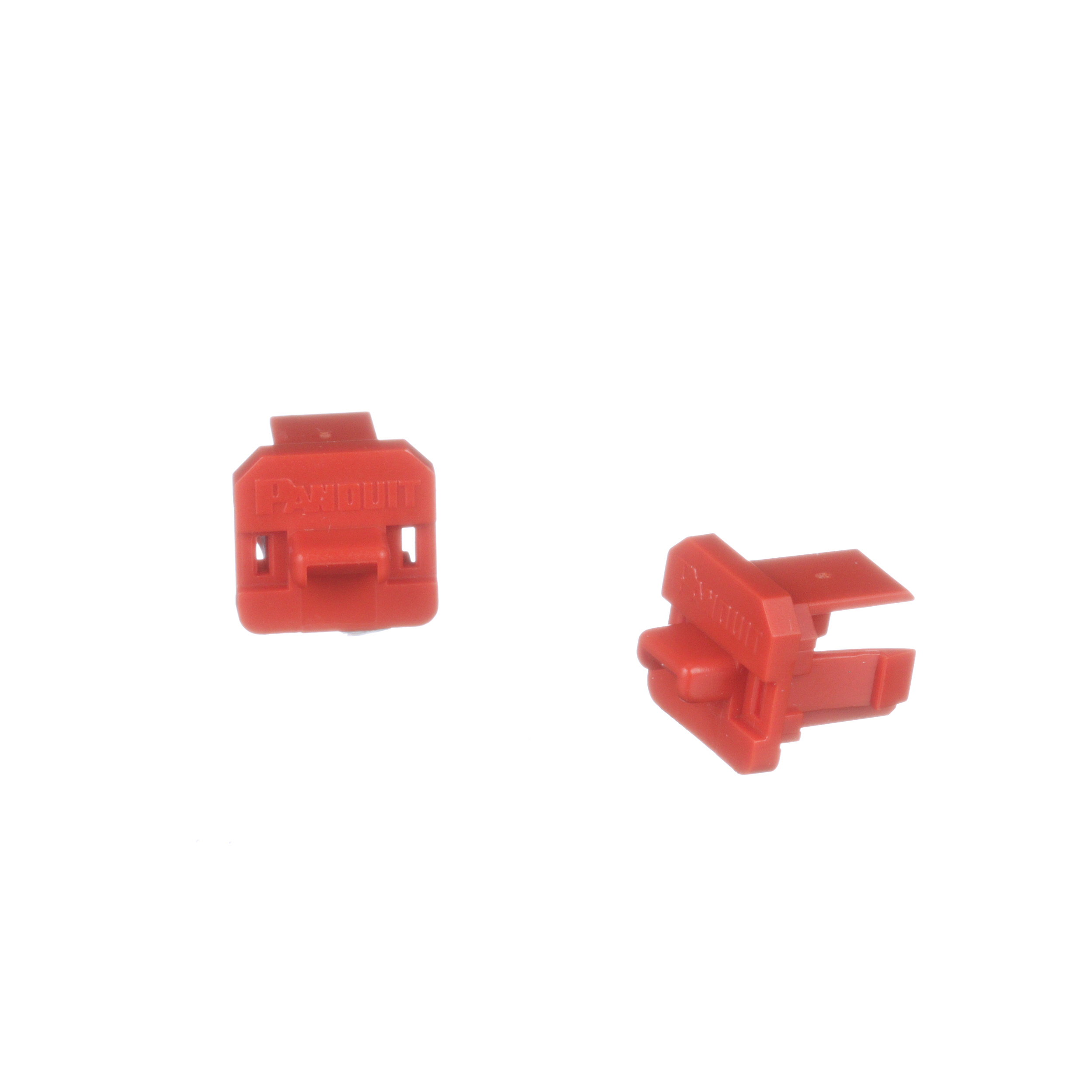USB Type B Blockout Device, Red, PK 10