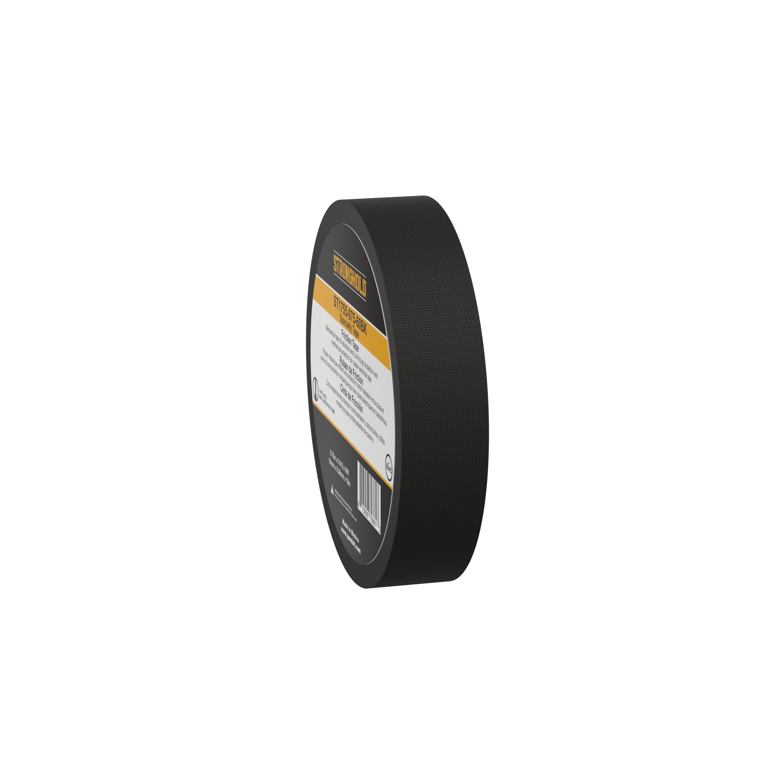 Specialty, Black, EPDM,Friction Tape, PK1