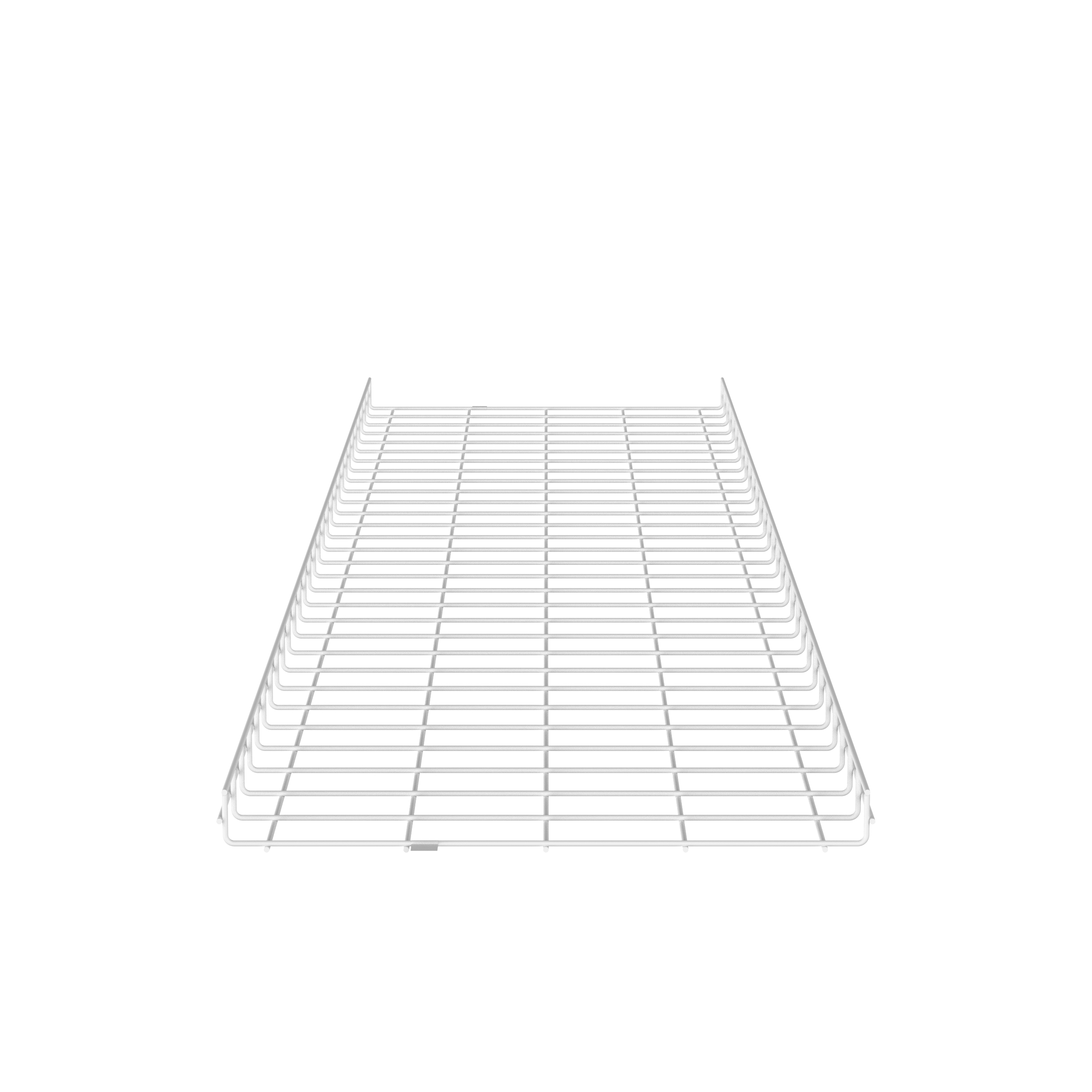 Kablo Sepeti 2" x 24", Beyaz Toz Kaplı
