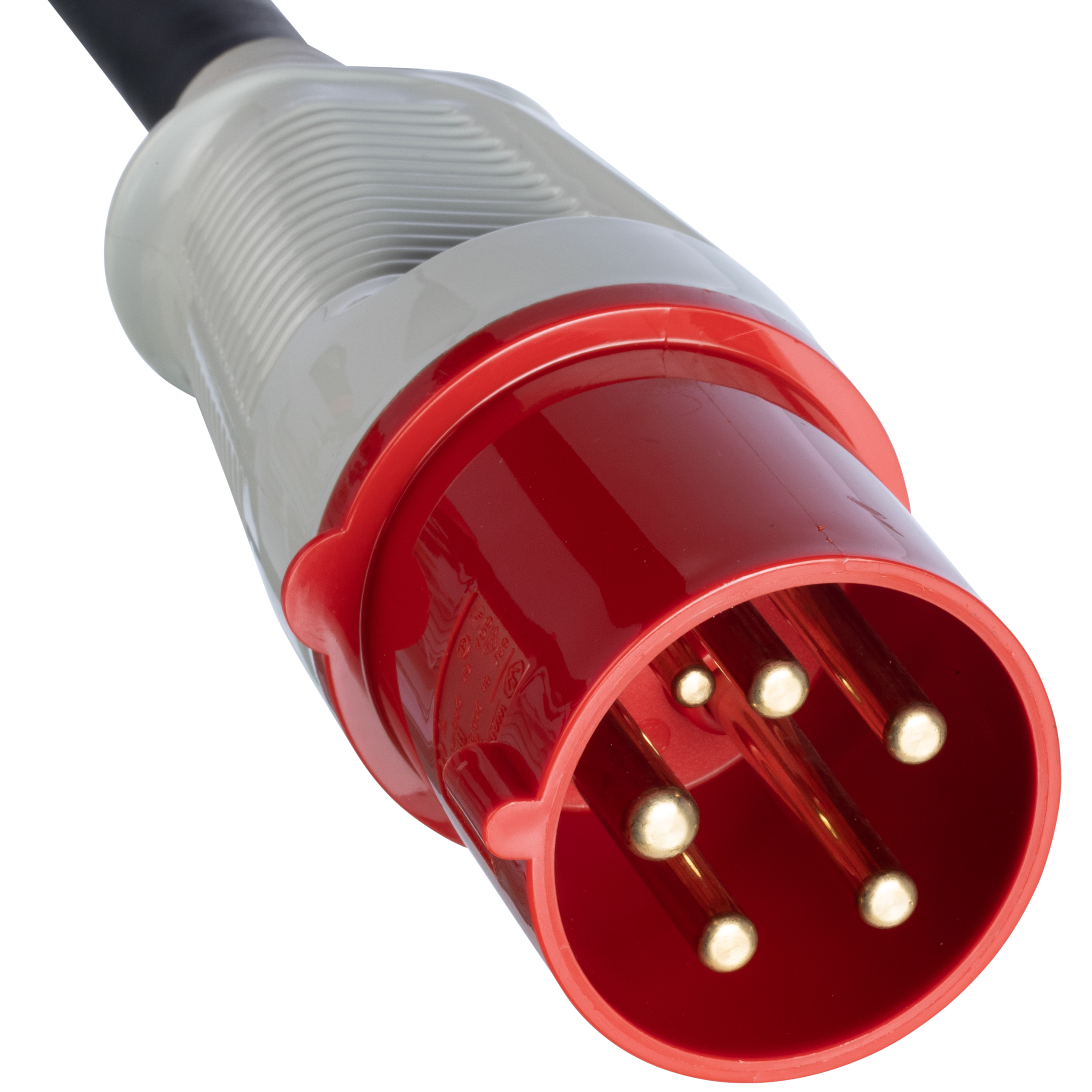 UPDU'ya IEC 60309 3P+N+E 6h 63A (IP44) uygun, KORDON SETİ, 3M (10FT)