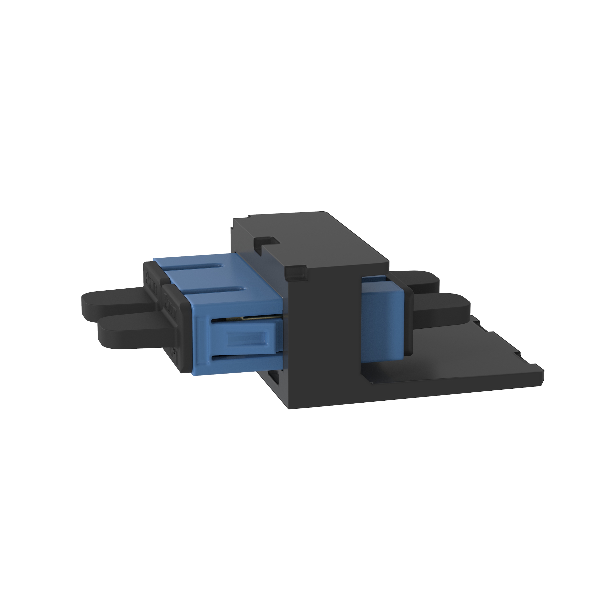 Mini-Com® Blue SC, Tek Modlu Çift Yönlü, Siyah Modül