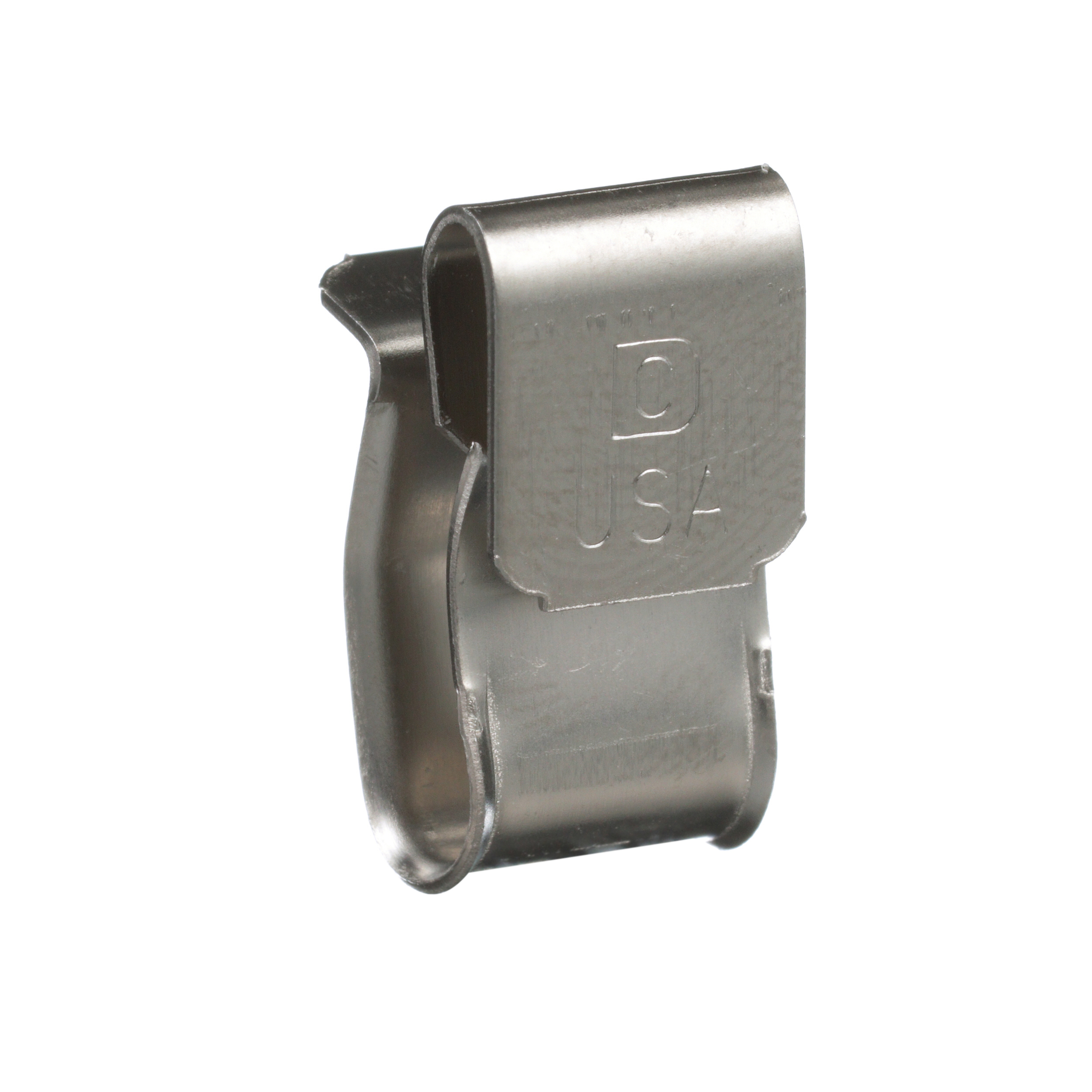 SS Kenar Klipsi. Panel kalınlığı: 1.30 mm - 2.49 mm. Tel çapı aralığı: 4.09 mm - 6.10 mm