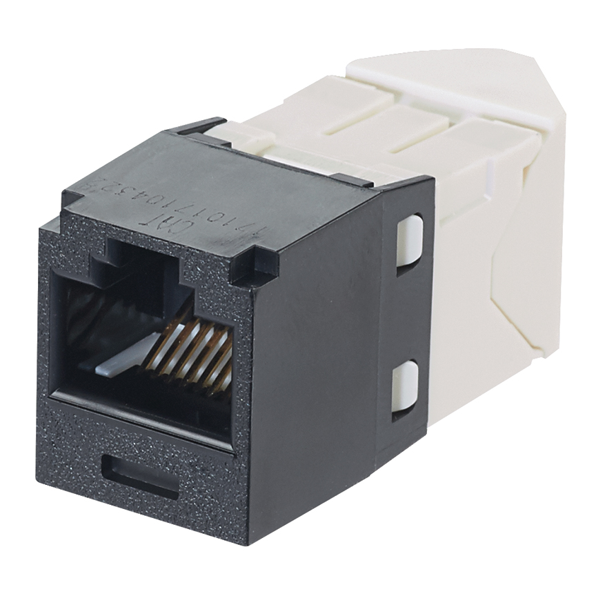 Cat6 Sol/Sağ 45 Derece TG Kablo Demeti Kapak Modülü, (BL), 24'lü Paket