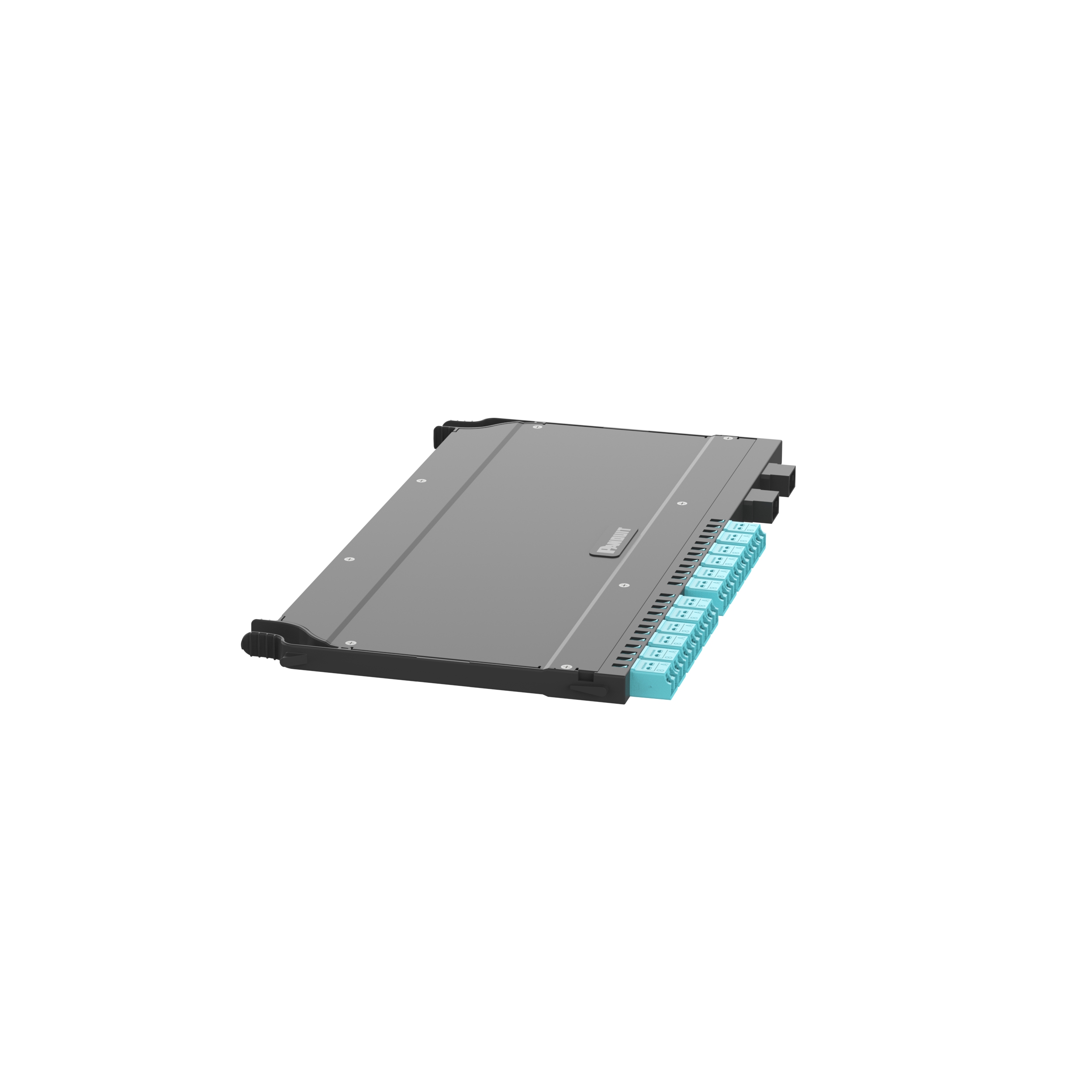 FlexCore Ön Erişimli Optik Fiber Kaset, Signature Core (OM4+) 24-fiber LC Çift Yönlü'den 2xMPO-12'ye, Evrensel, Ultra Kayıp, Sağ El Yönlendirmesi