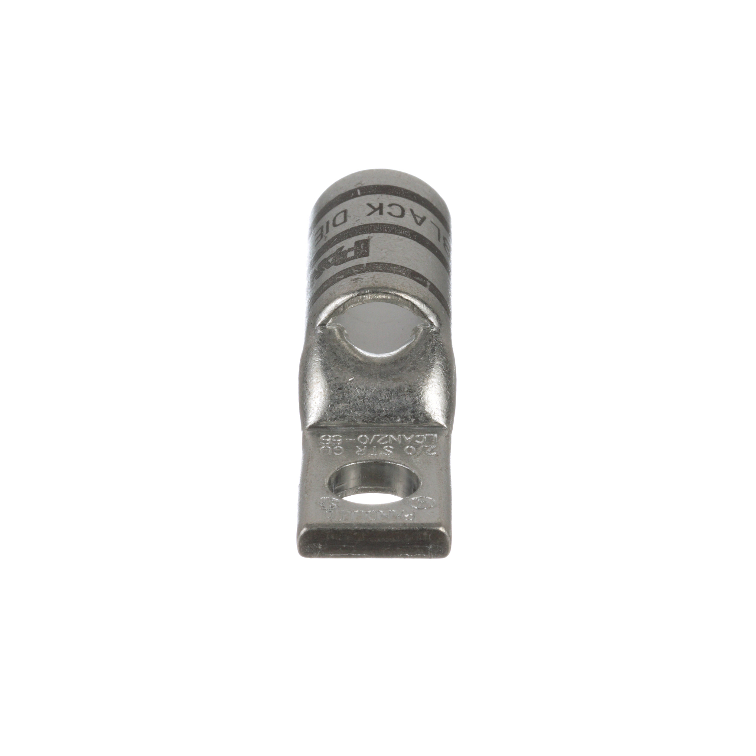 Bağlantı Muhafaza, 2/0, Dar, Kalay Kaplı Bakır, Düz, Tek 7.9mm Somun, PK10