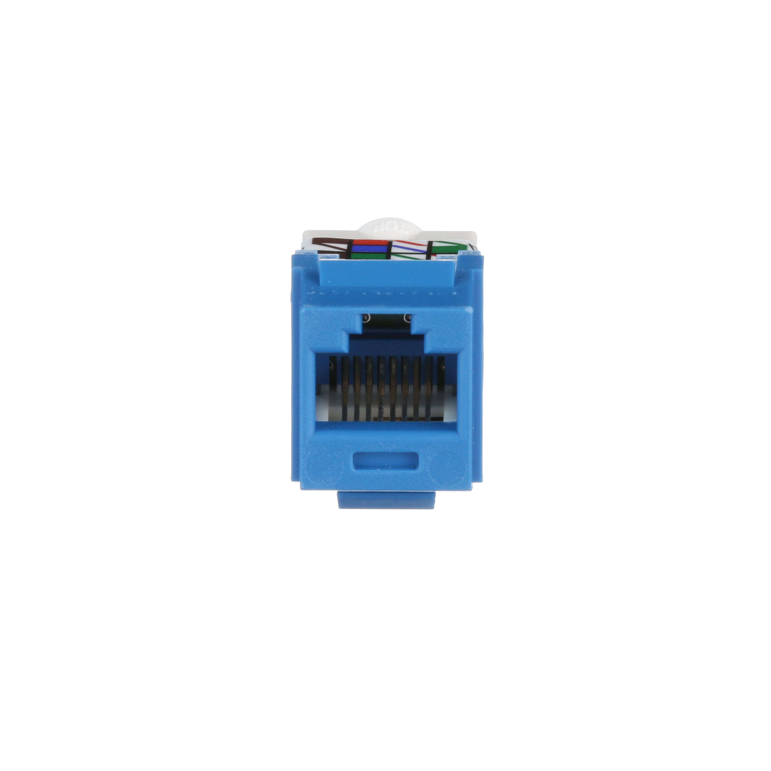 NK Cat 6 UTP Jack Module, TP Style, Blue