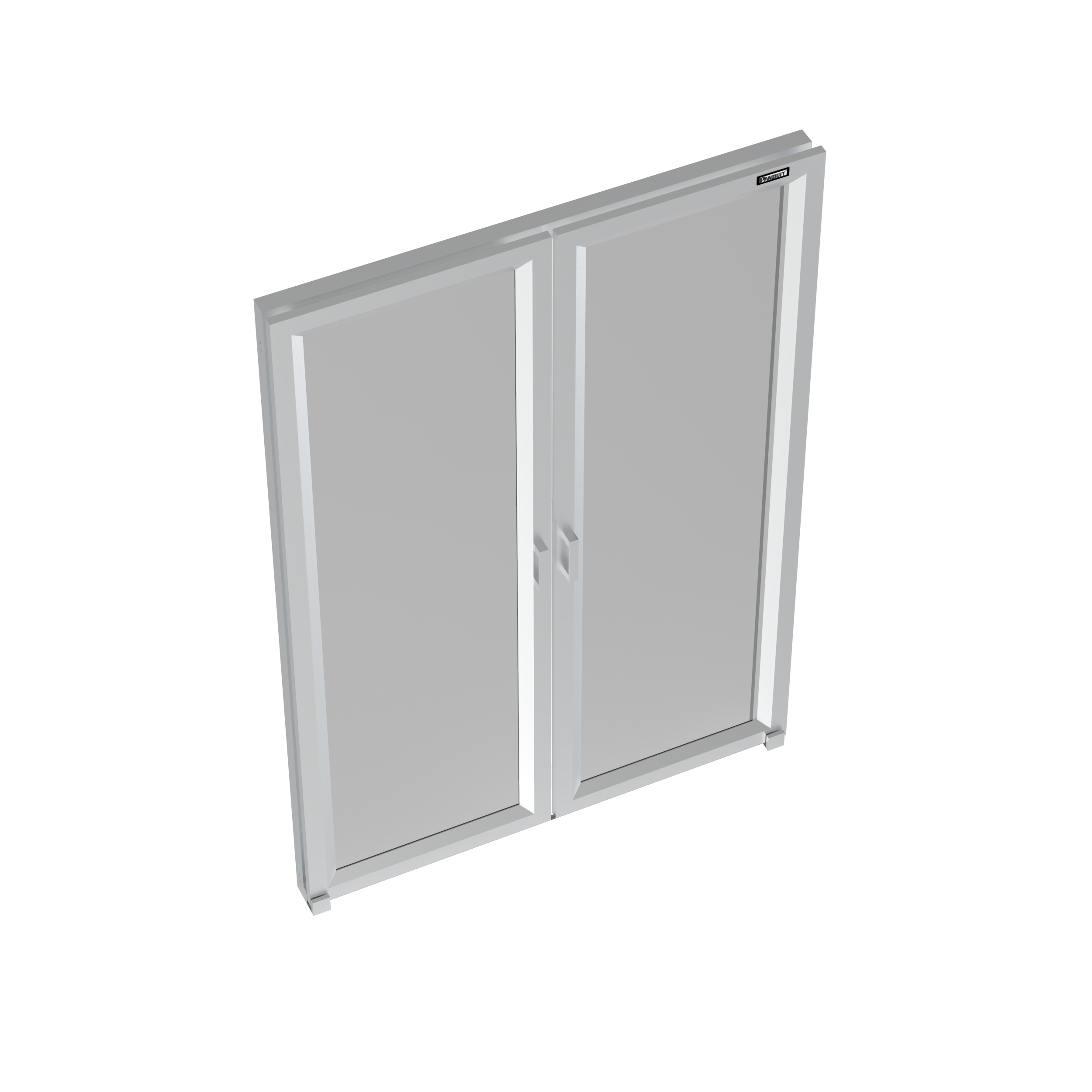 Net-Contain™ Muhafaza Çift Kayar Kapılı, 4 ft