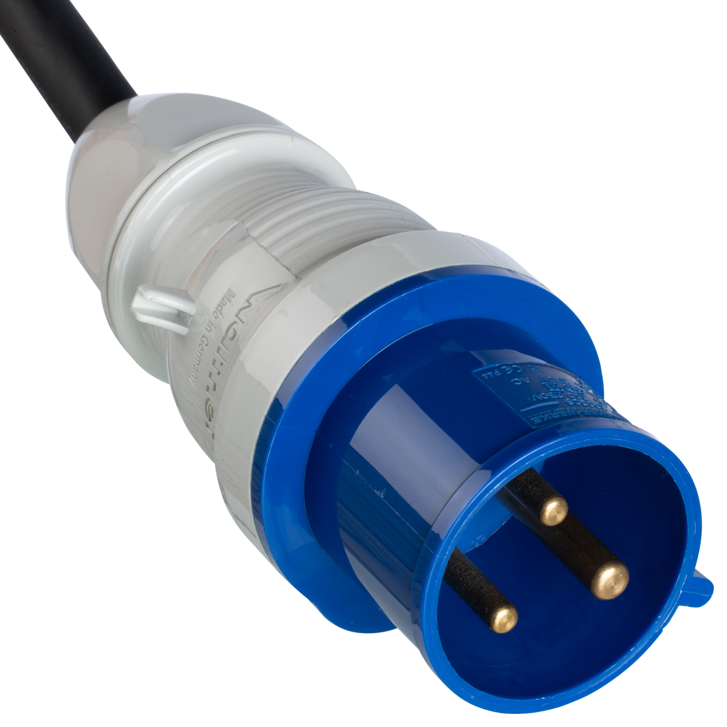 UPDU'ya IEC 60309 2P+E 6h 20A (IP44) uyumlu, KABLO DEMETİ, 3M (10FT)