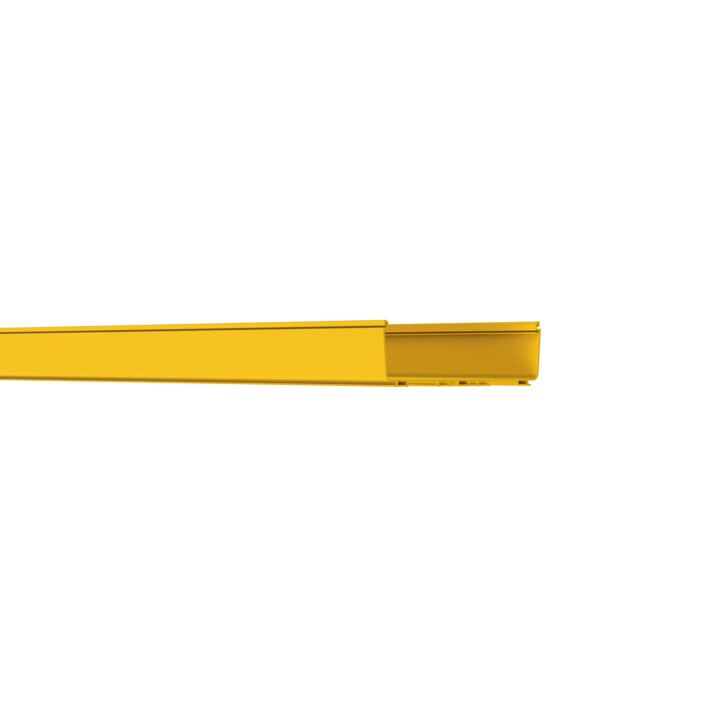 FiberRunner® Horizontal Tray, 12x4, 2m, Yellow