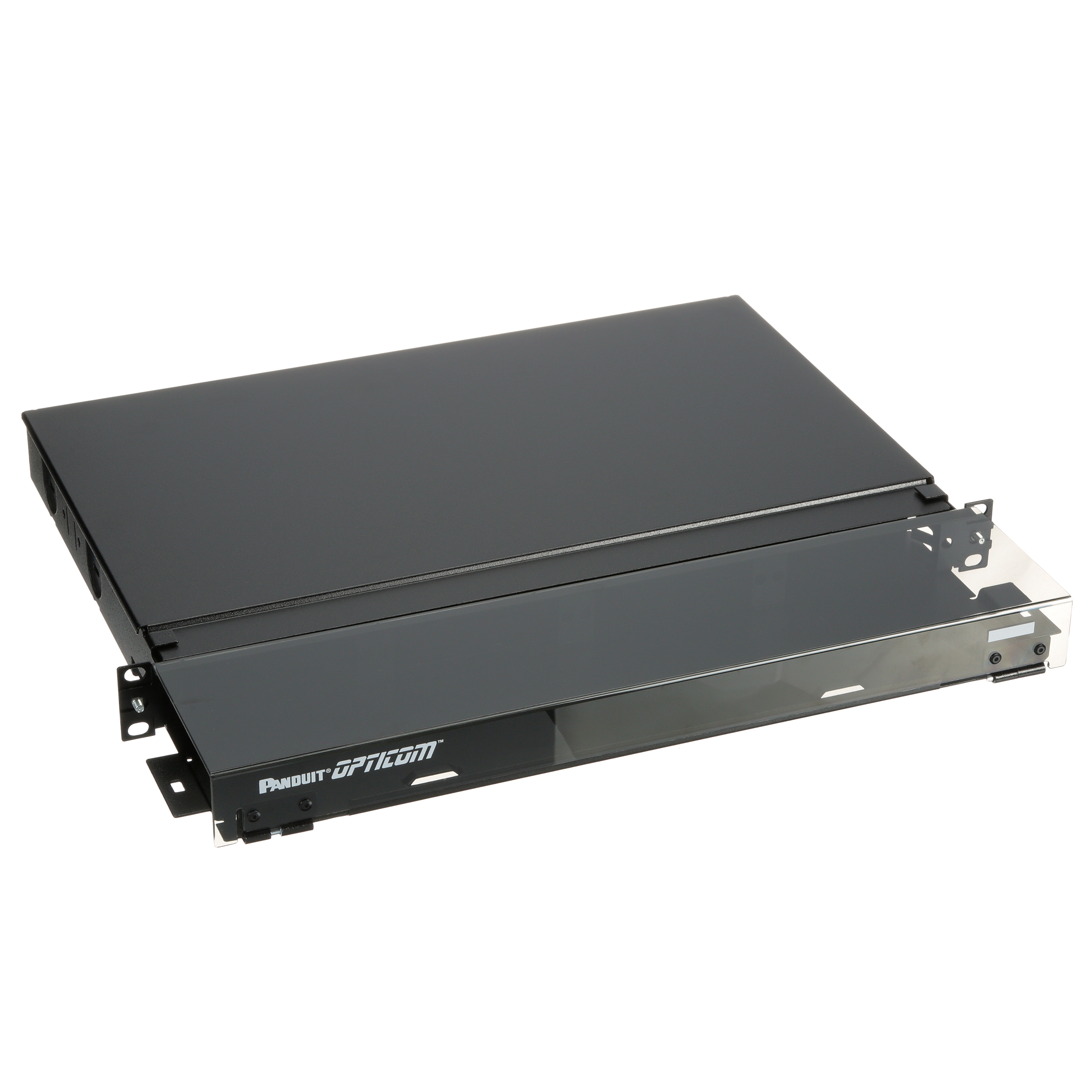 Opticom® Fiber Drawer, Black, 1 RU