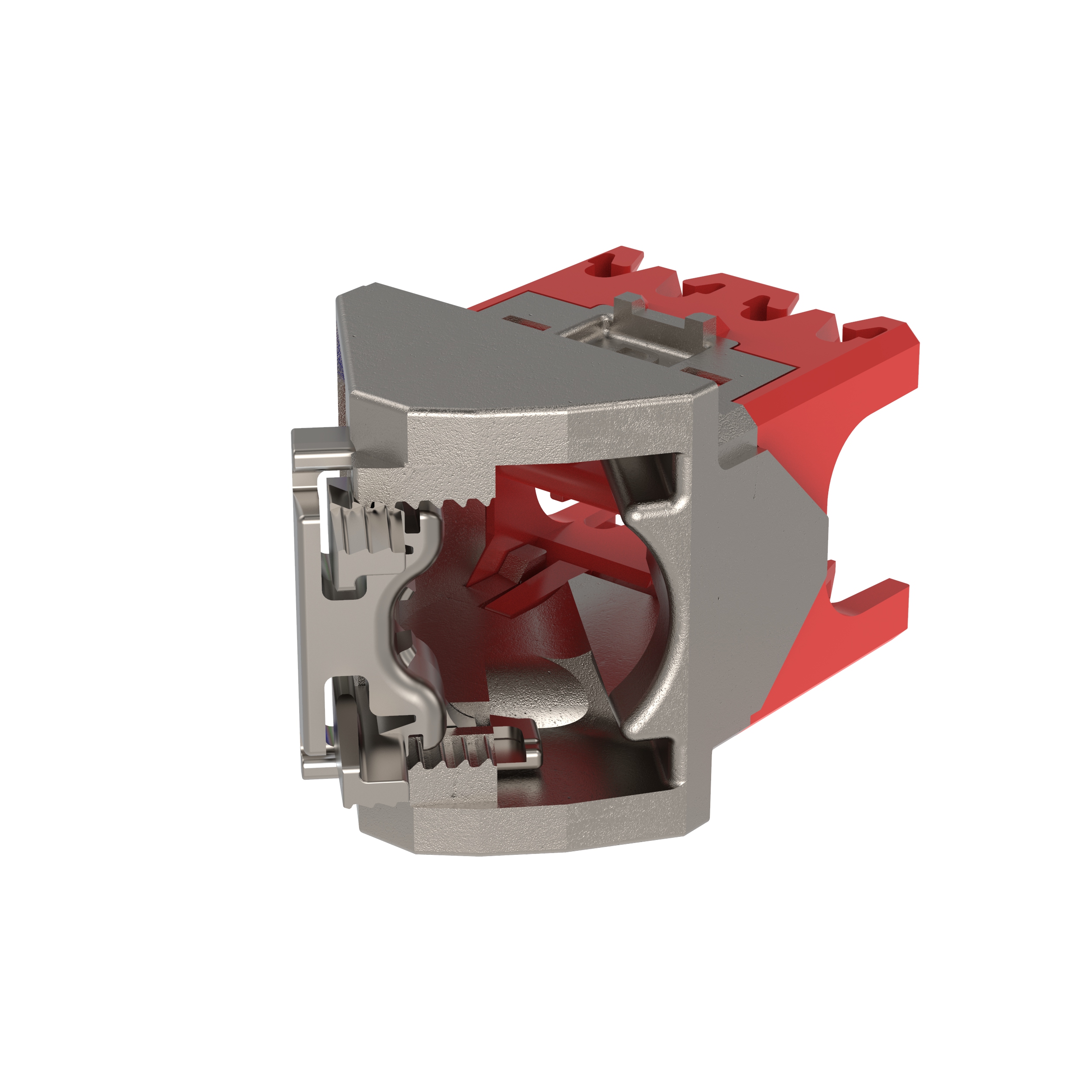 45° Angled Wire Cap for Cat 5e Shielded TG Jack