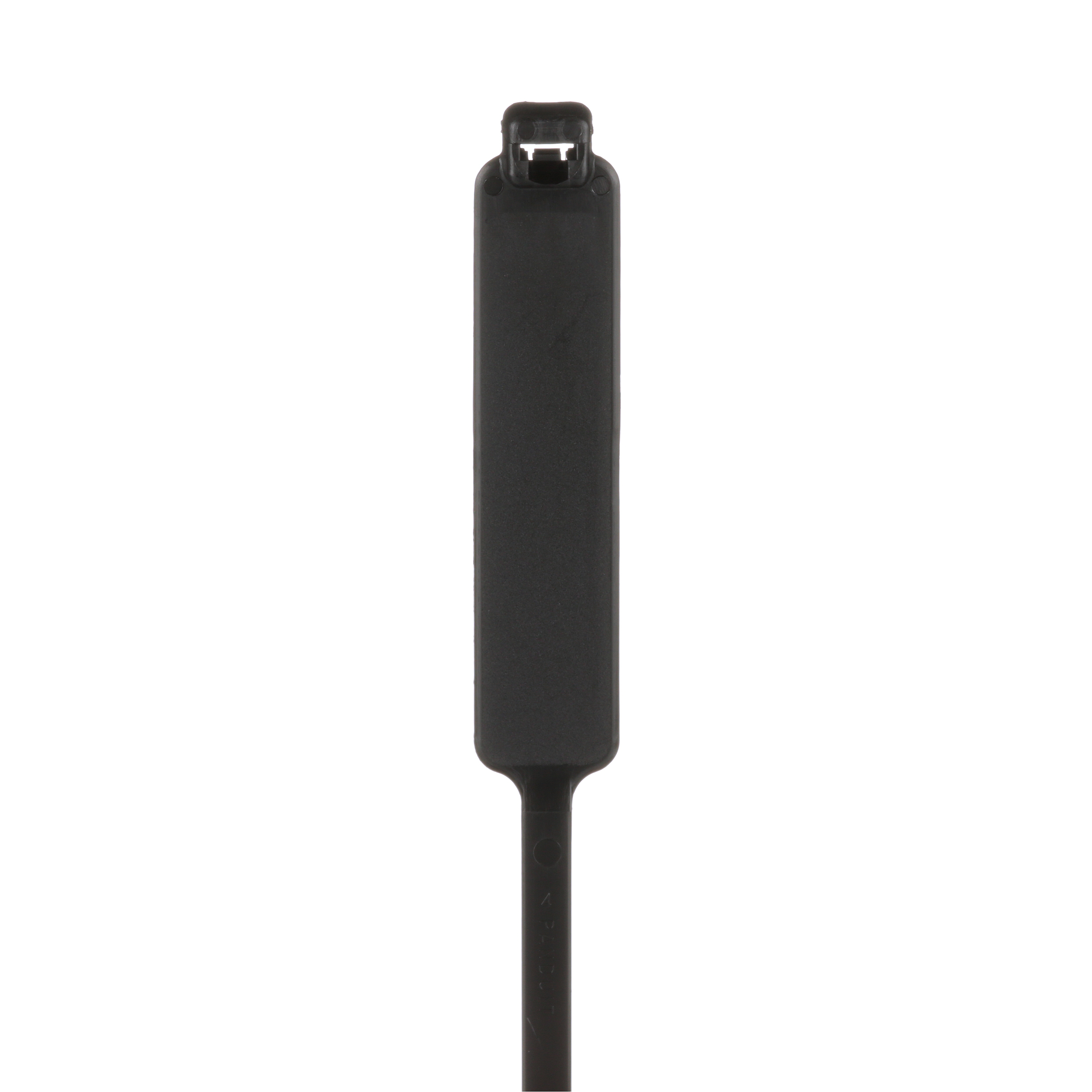 Yazılabilir Kablo Bağı, Siyah, UV PA6.6, 371x4.7mm, 222N, 500'lü Paket