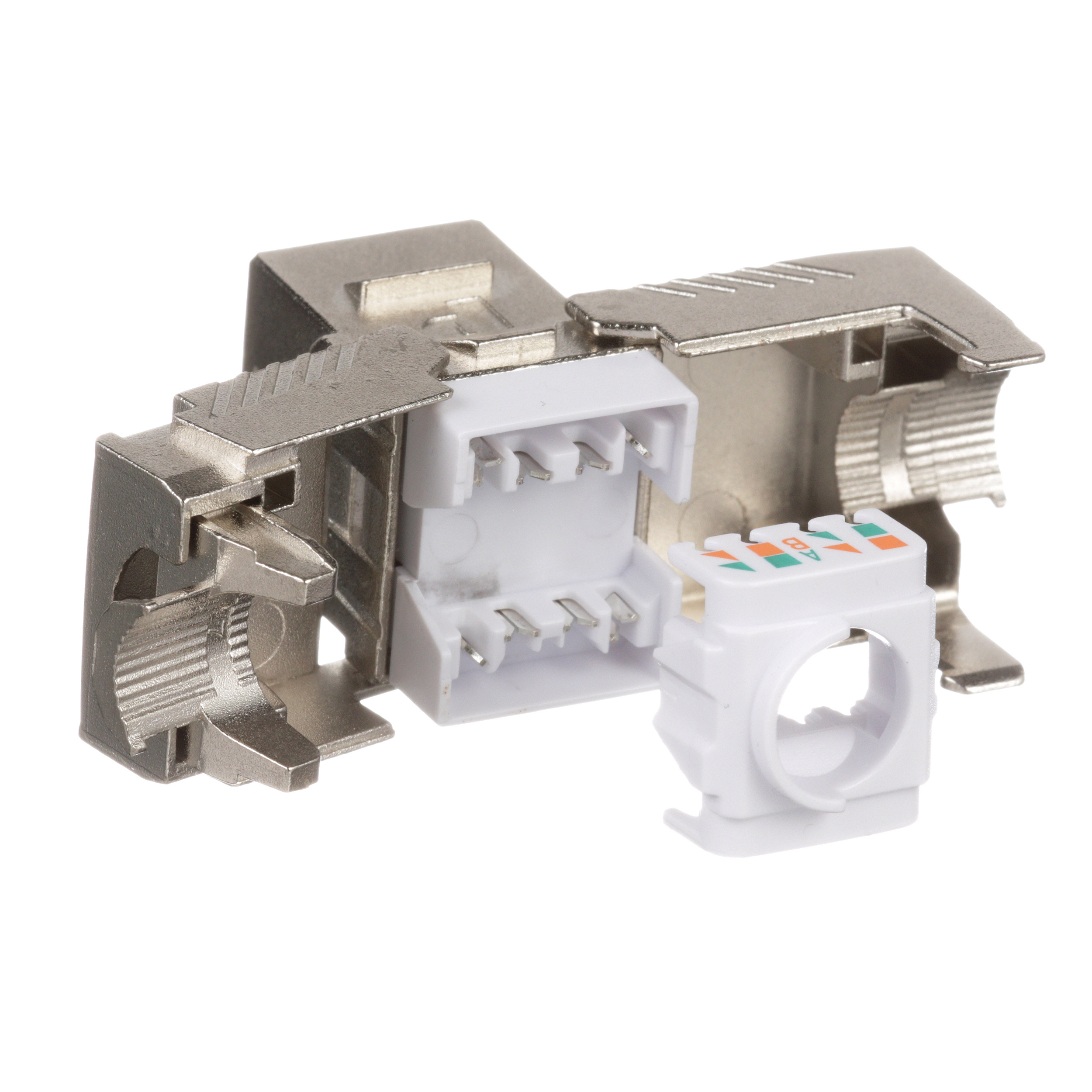 Keystone Shielded TP RJ45 Cat 6A TG Jack Module