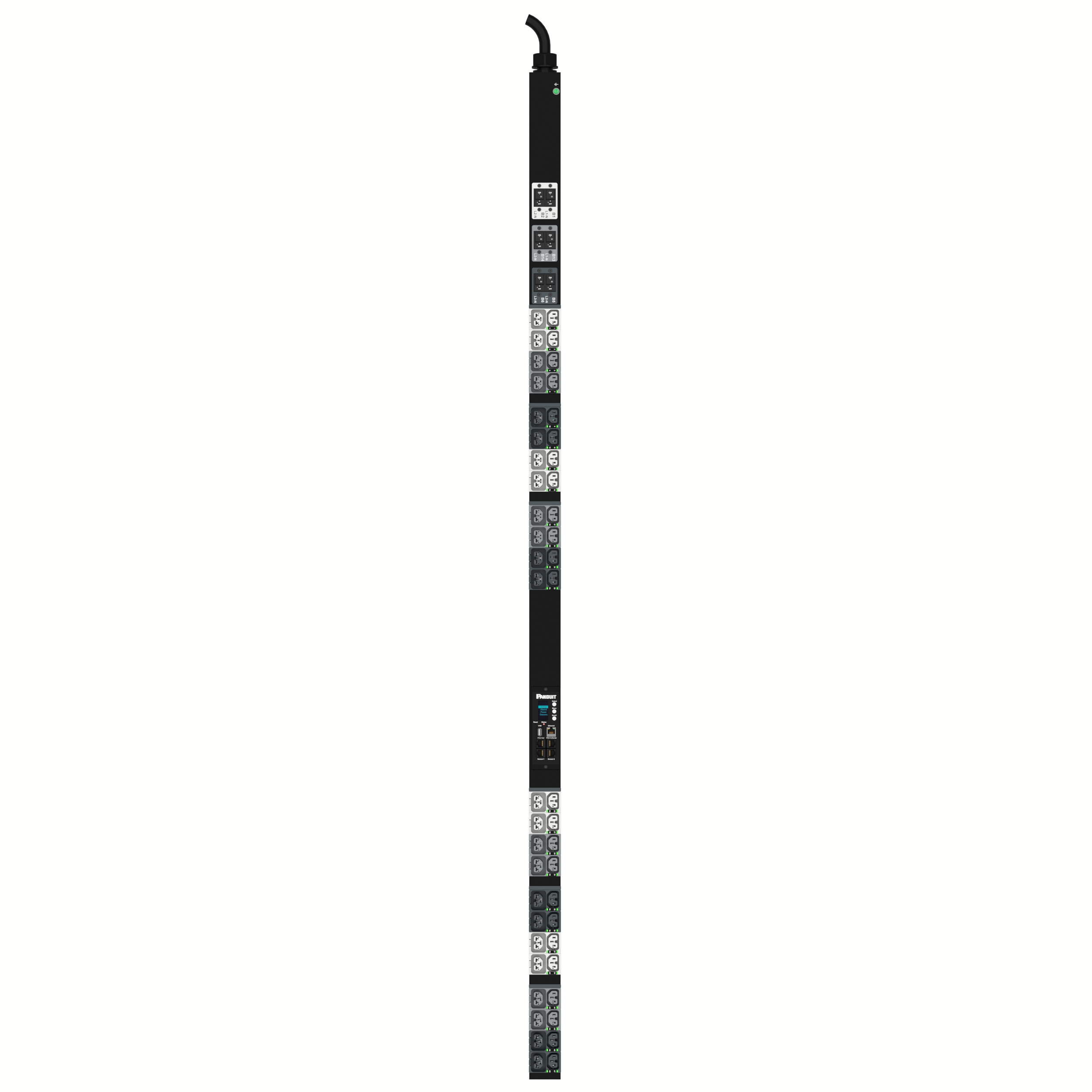 MS PDU, 415 Volt, (24)C13/C15, (24)C13/15/C19/C21