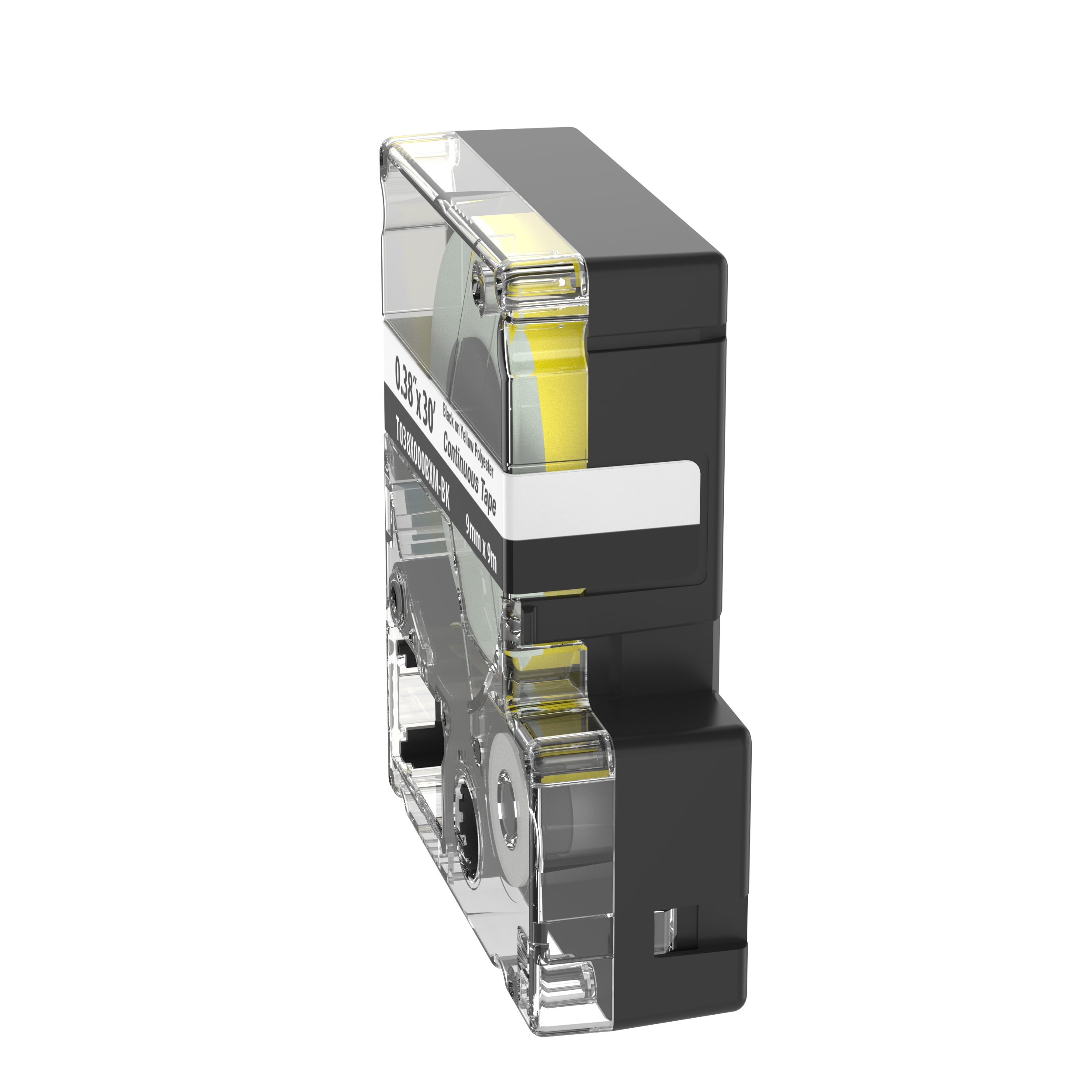 PXE Cassette, Continuous Tape, Polyester, .38" W x 30' L, BL/YL