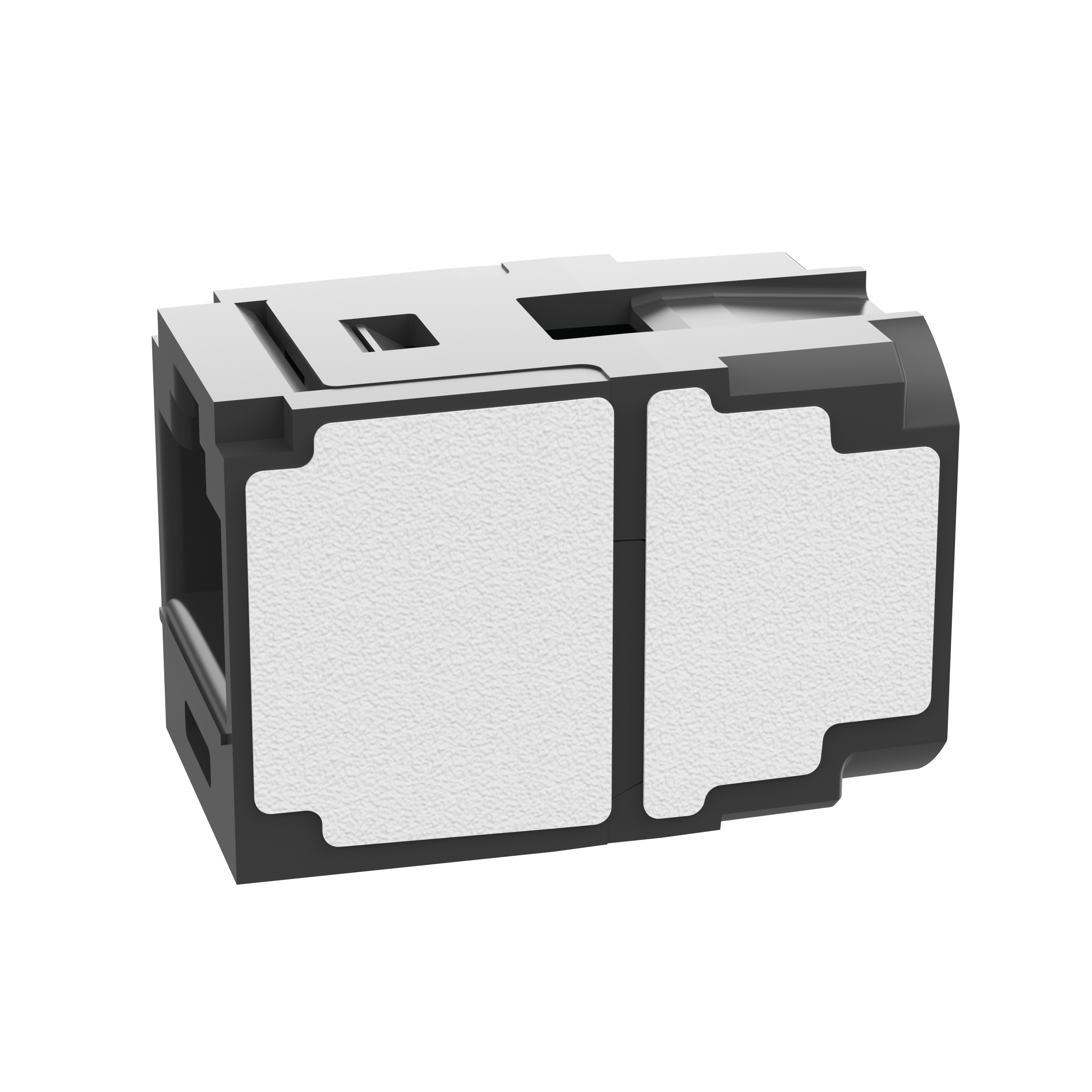 Mini-Com® Cat 6A UTP RJ45 Bağlantı Modülü, Siyah