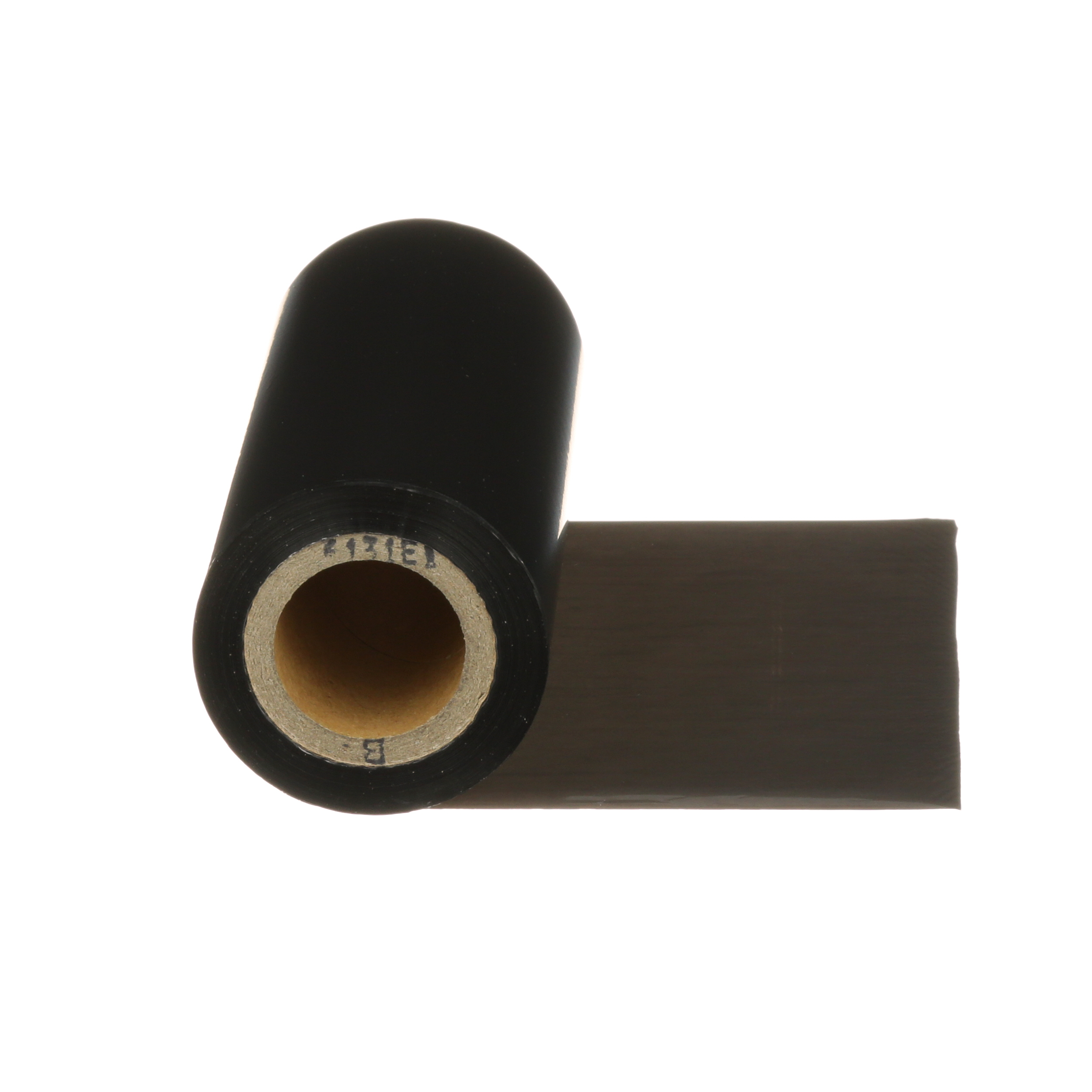 Termal Transfer Şeridi, Balmumu/Reçineli, Siyah, 108mm Genişlik, Paket