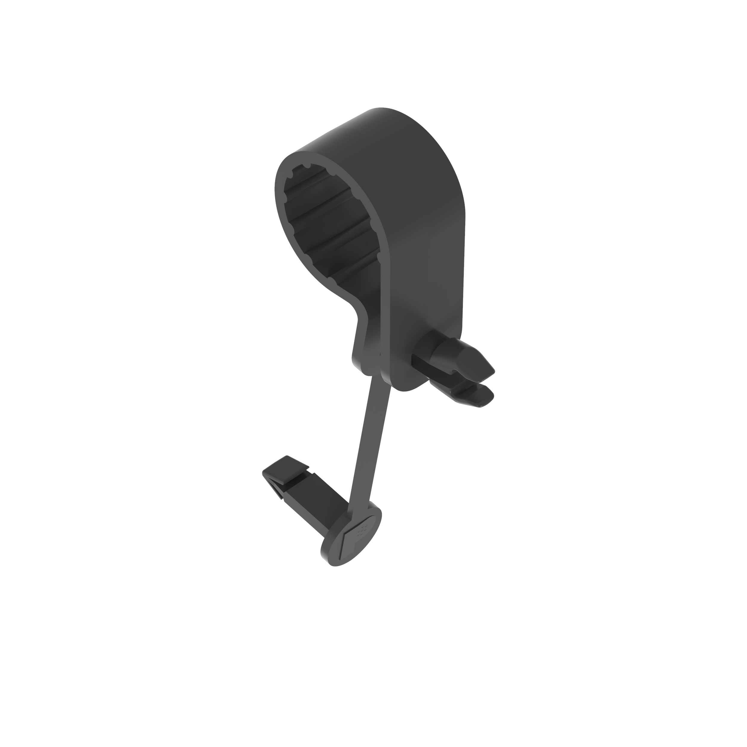 Sabit Çaplı Kelepçe, Siyah, UV PA6.6, İtme Bıyıklı, 21.1x15.7mm, 500'lü Paket