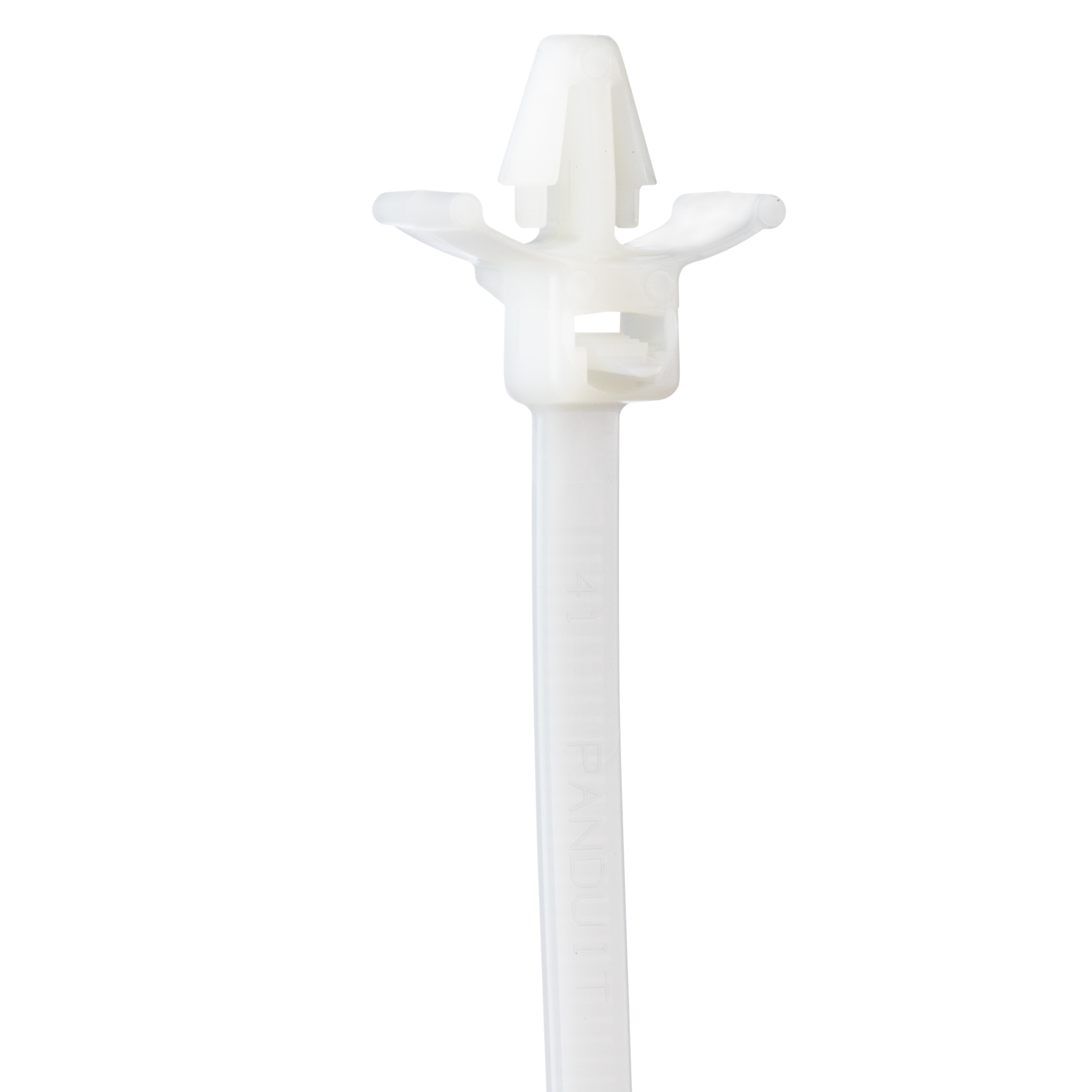 Releasable Wing Push Mount Tie,PA6.6,198x4.8mm,222N, PK500