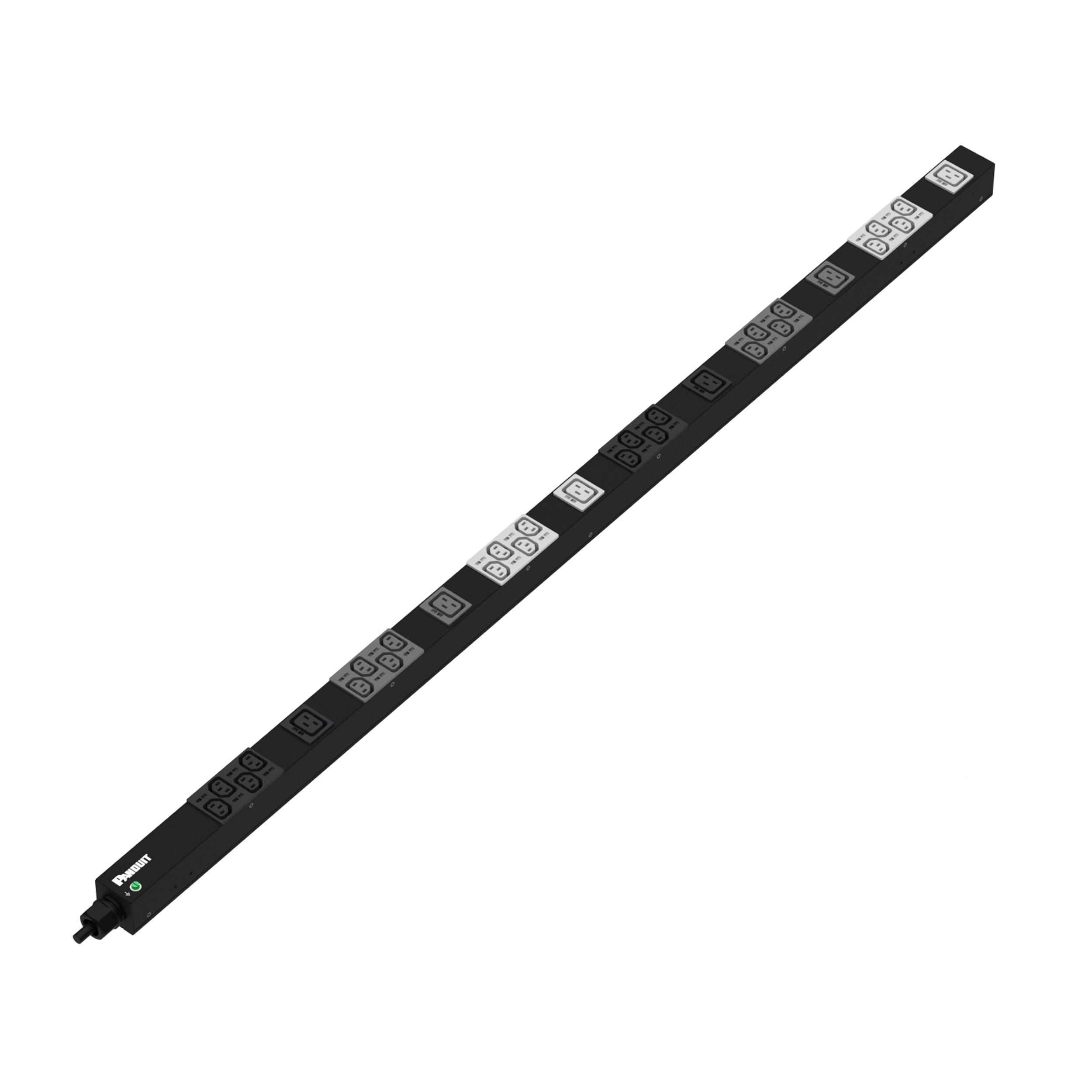 Temel Güç Dağıtım Birimi, 16AMP, 400 V, (24)13, (6)C19, (IP44)