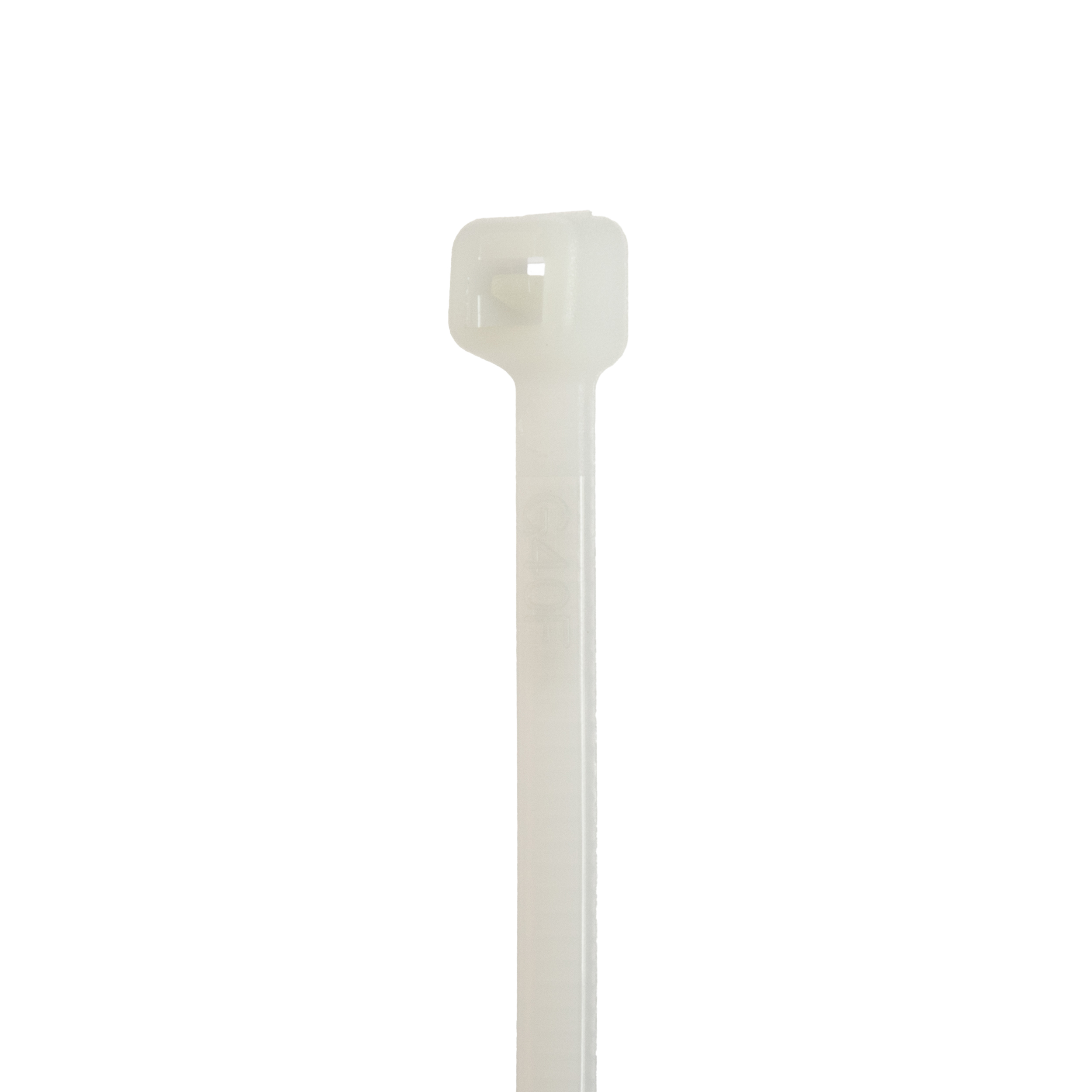 Cable Tie, Natural, PA 6.6, 178 N, 200x3.6mm, PK1000
