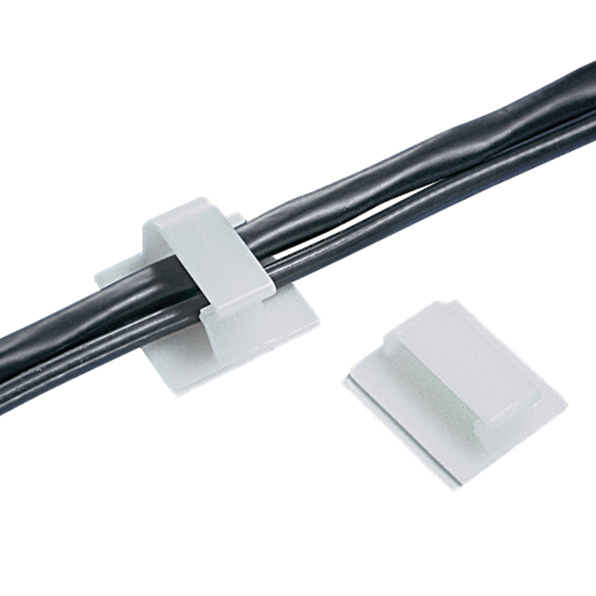 Attache adhés;biseau;9,6mm max BEC38-A-T20 Attache adhés;biseau;9,6mm max BEC38-A-T20