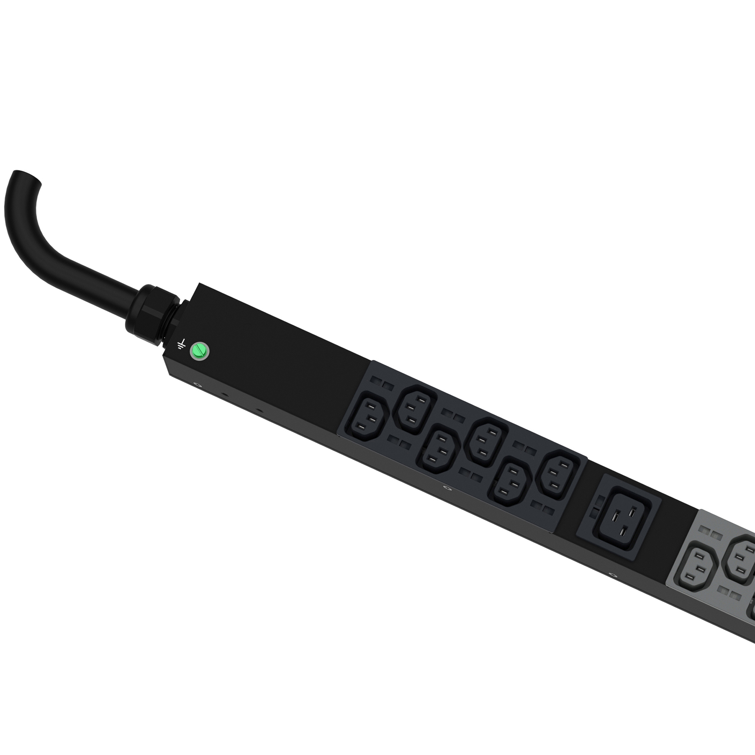 MI PDU, 16AMP, 400 V, (36)C13, (6)C19, (IP44)
