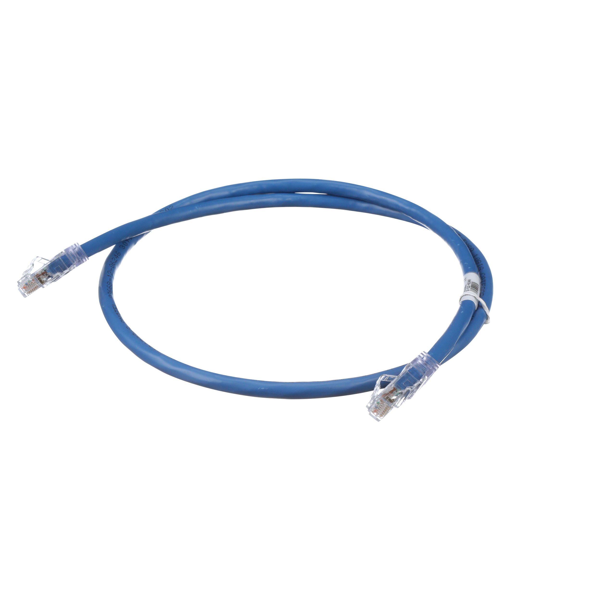 Cat 6A 24 AWG UTP Bakır Yama Kablosu, 2 m, Kırmızı