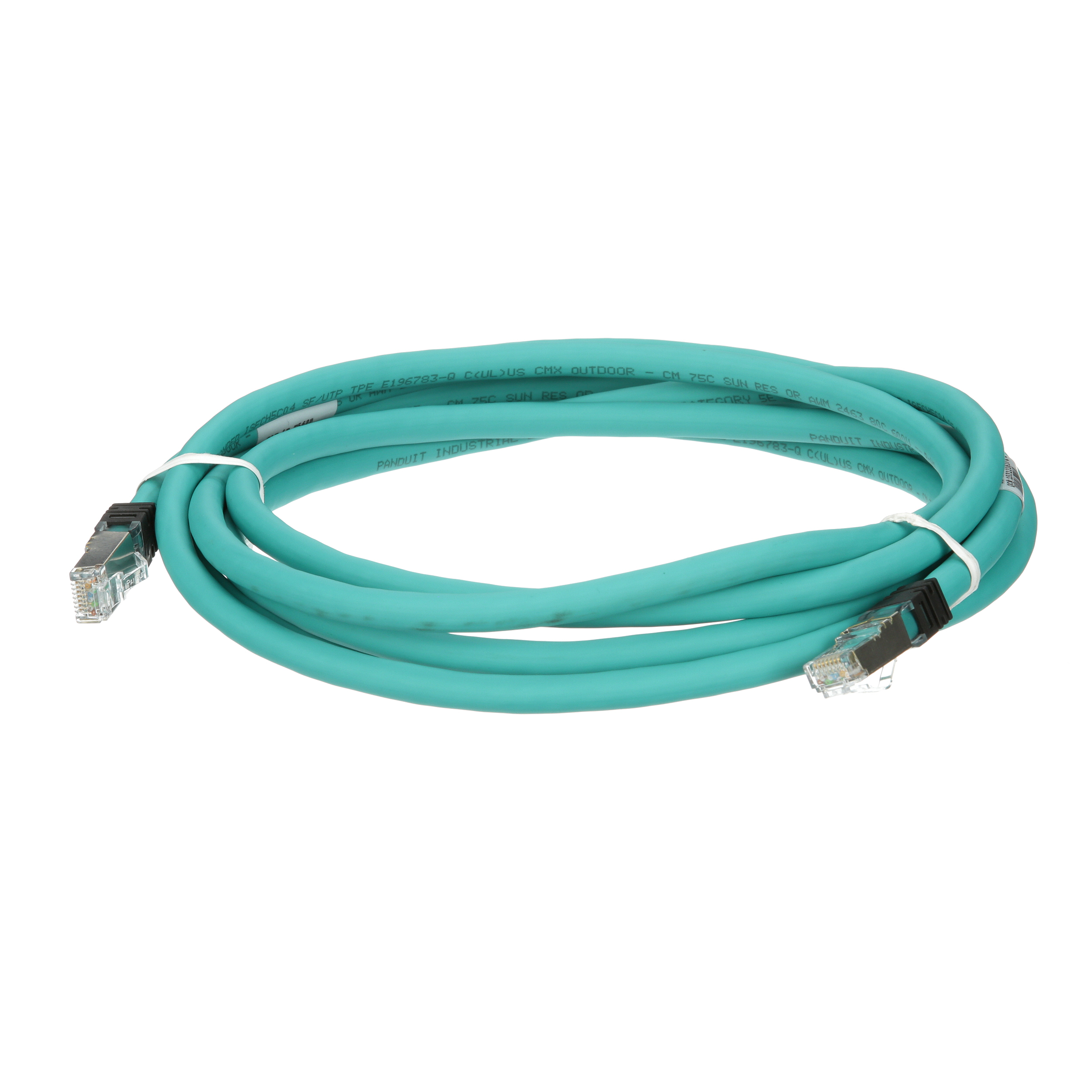 Industrial Cat 5e Shielded 600 V Patch Cord, 3m