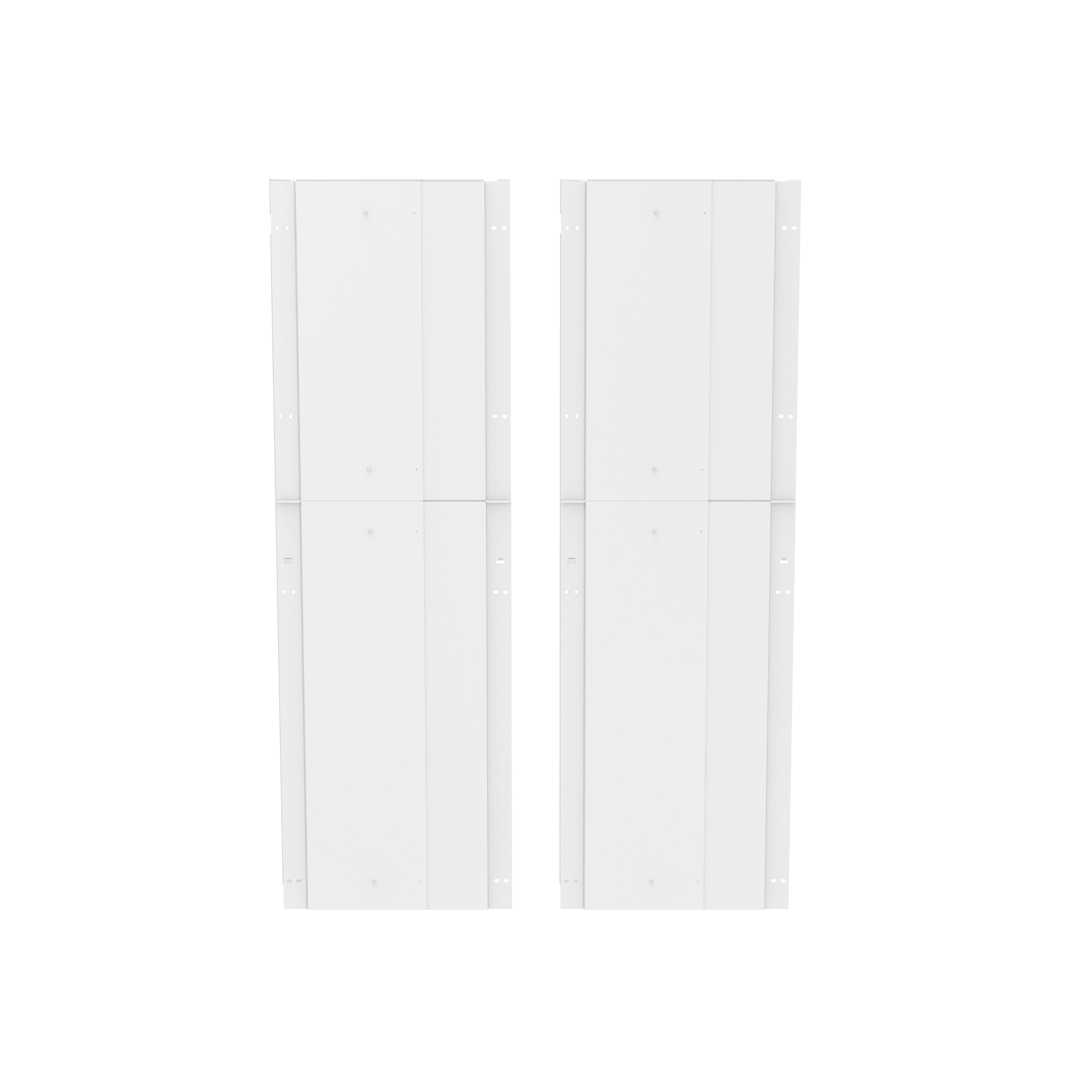 Ayarlanabilir Uç Panel Seti, 52RU, 30" ila 36", Beyaz