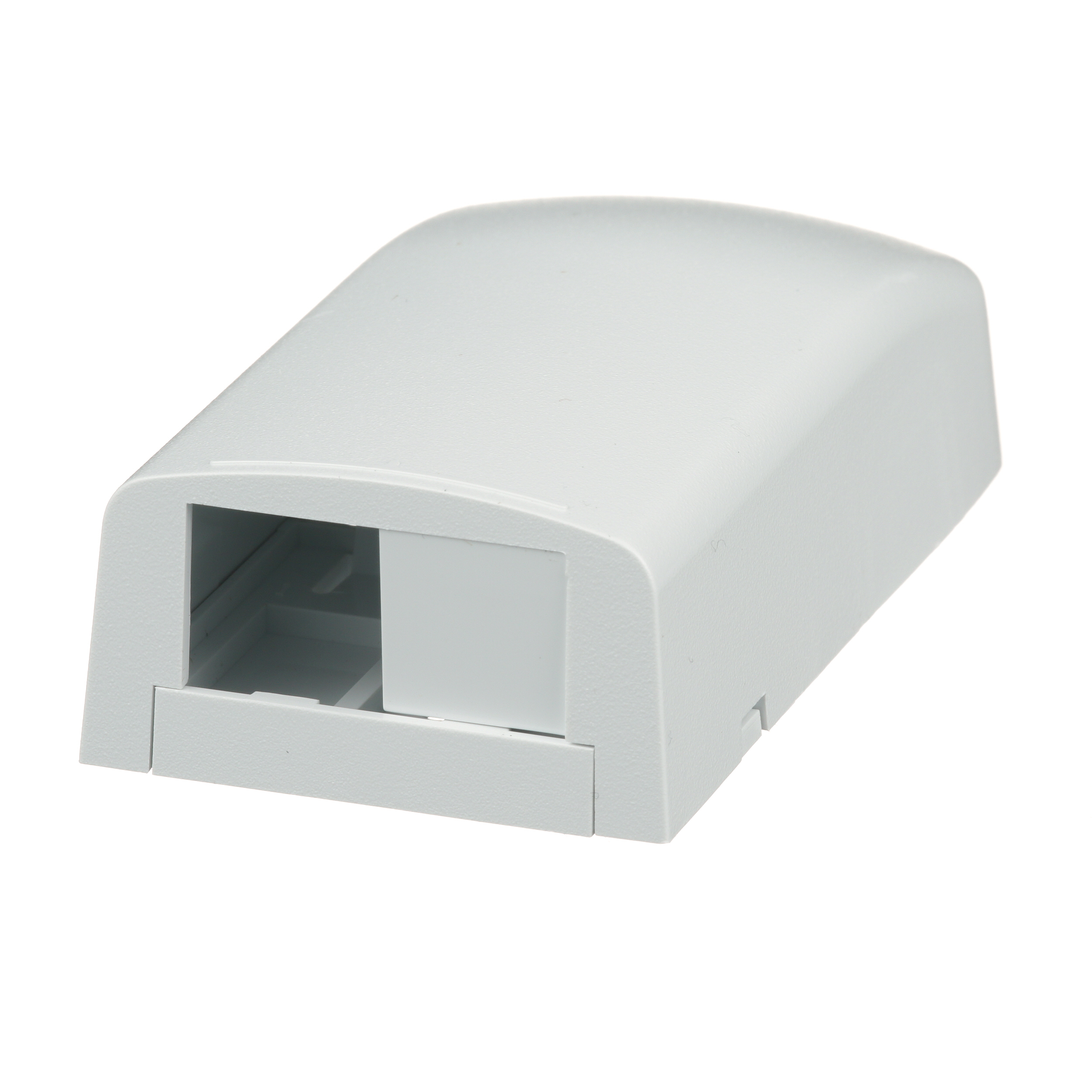 Mini-Com® Yüzey Montaj Kutusu, 2 Port, Beyaz