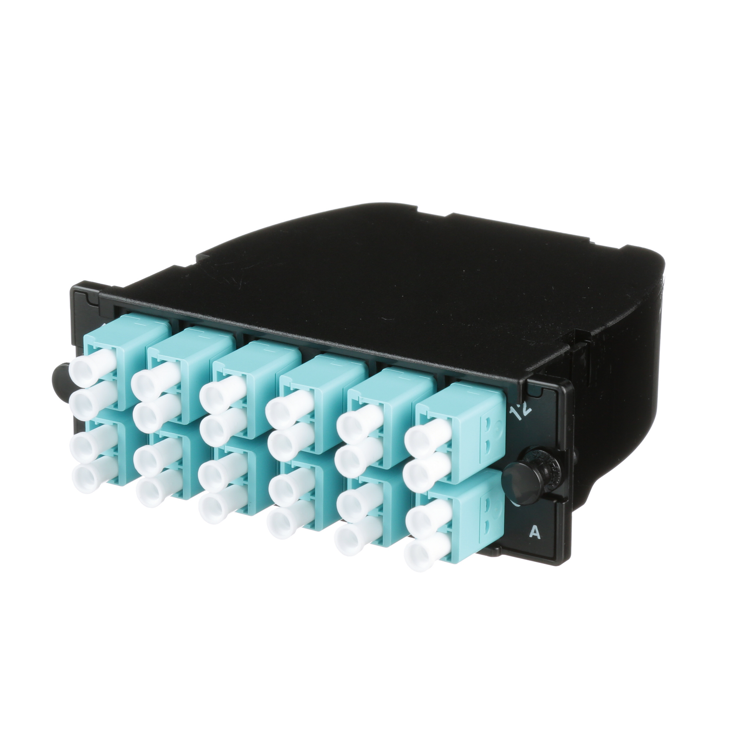 MPO-LC Fiber Kaset OM3, 24 Fiber, Değiştirilmiş Yöntem A, Opt IL