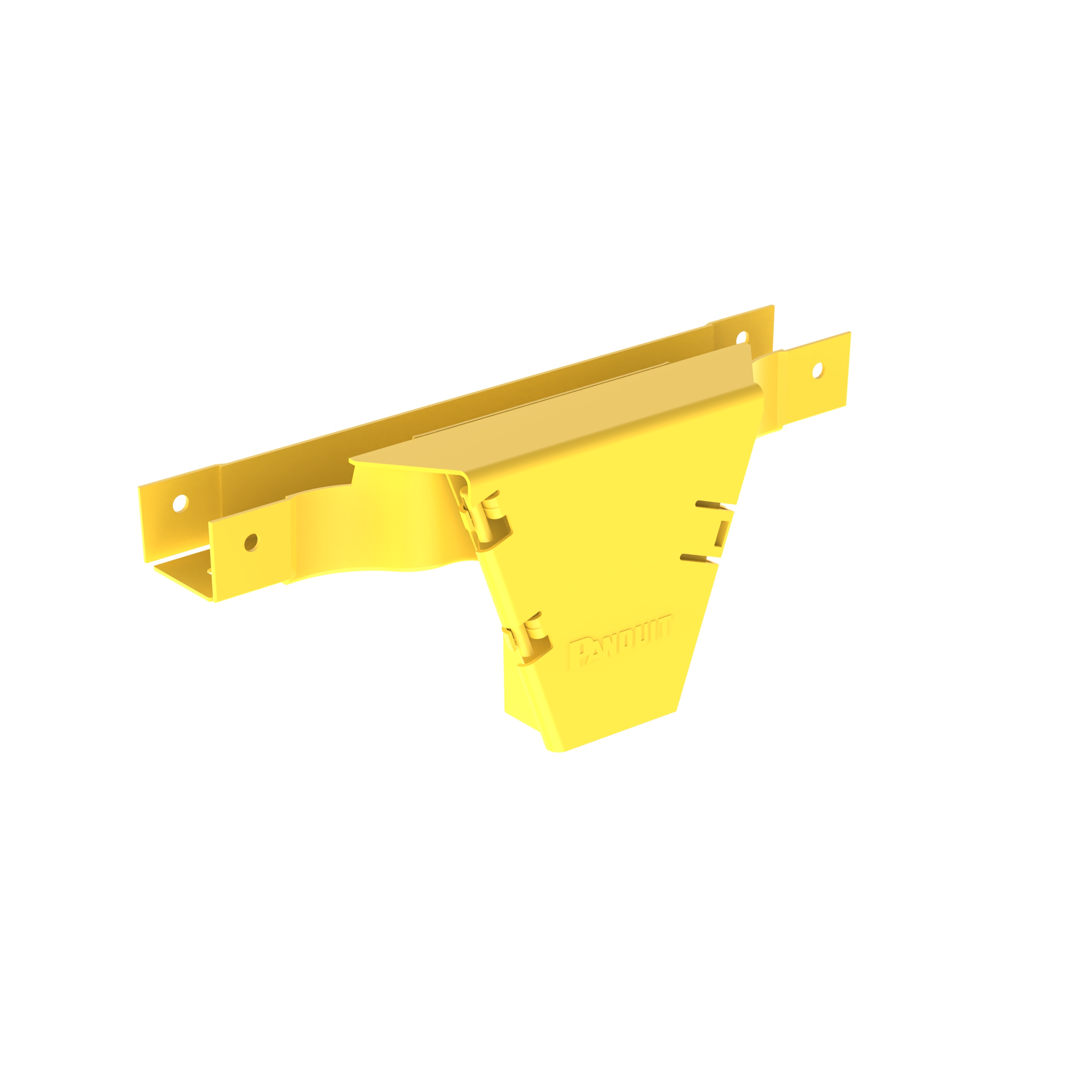 FiberRunner® Vertical Tee, 90°, 2x2, Yellow