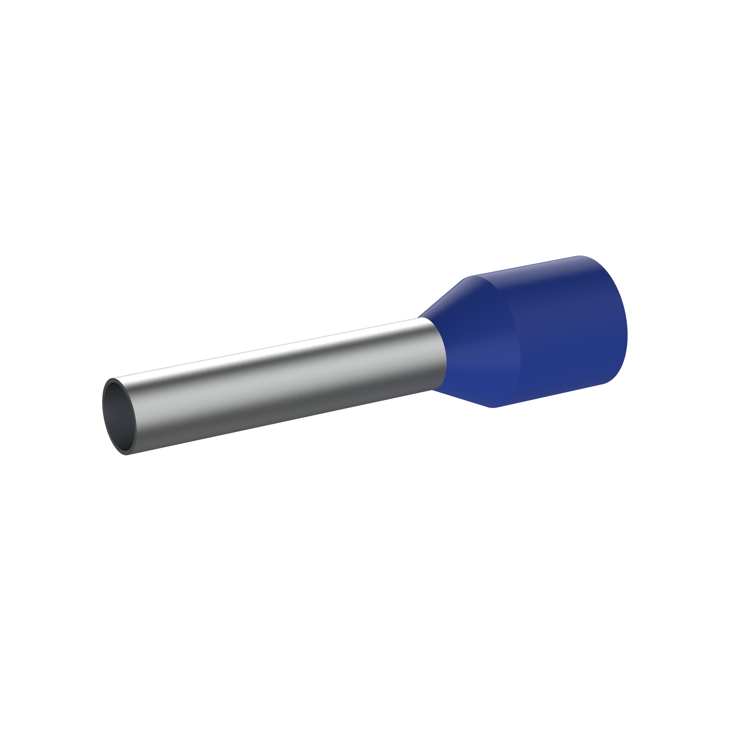 Tek tel sıyırıcı, Mavi, 2.5mm² Tel, 12mm Pin Uzunluğu, 500'lü Paket