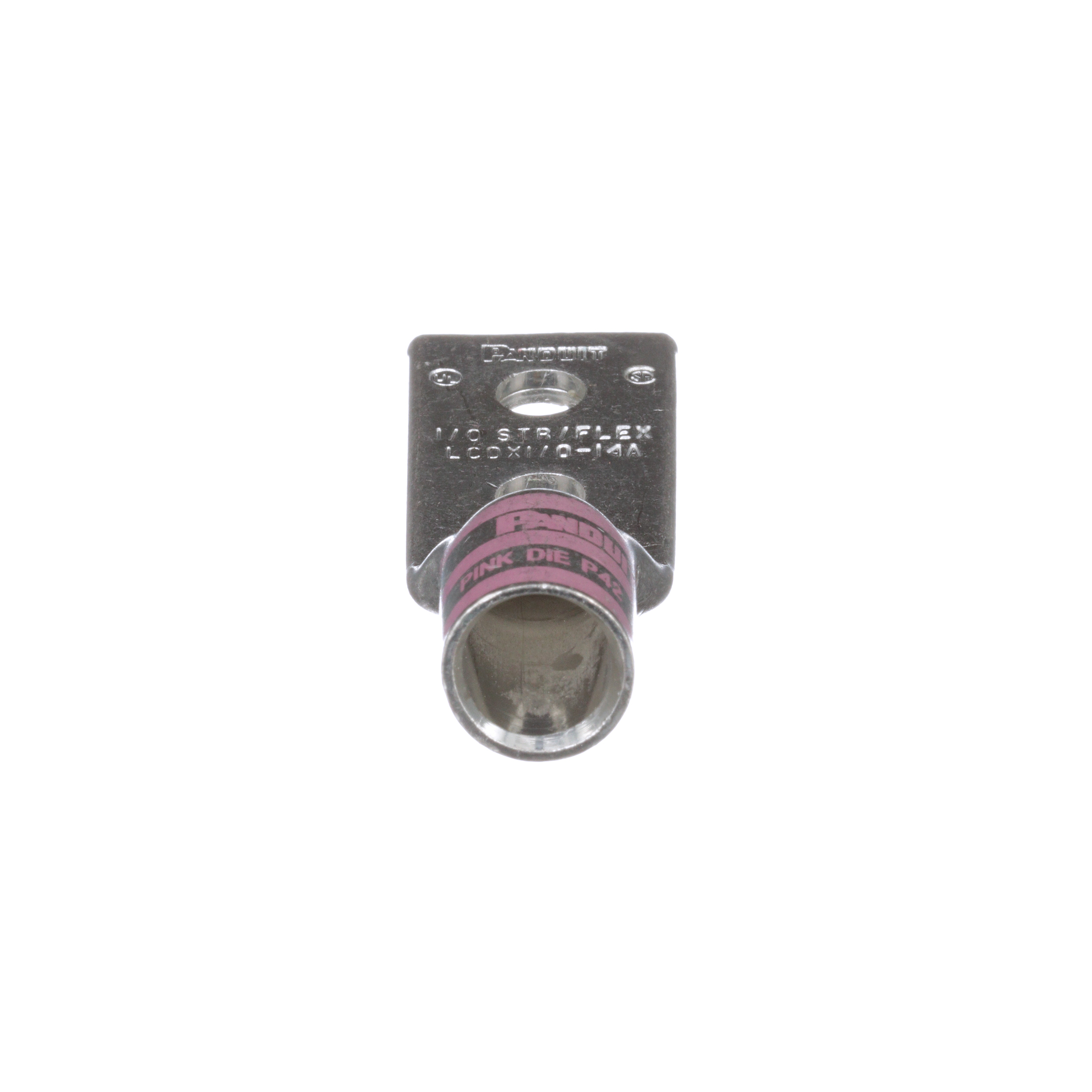 Bağlantı Muhafaza, 1/0, Kalay Kaplı Bakır, Düz, İki 6.4mm Somun, PK10