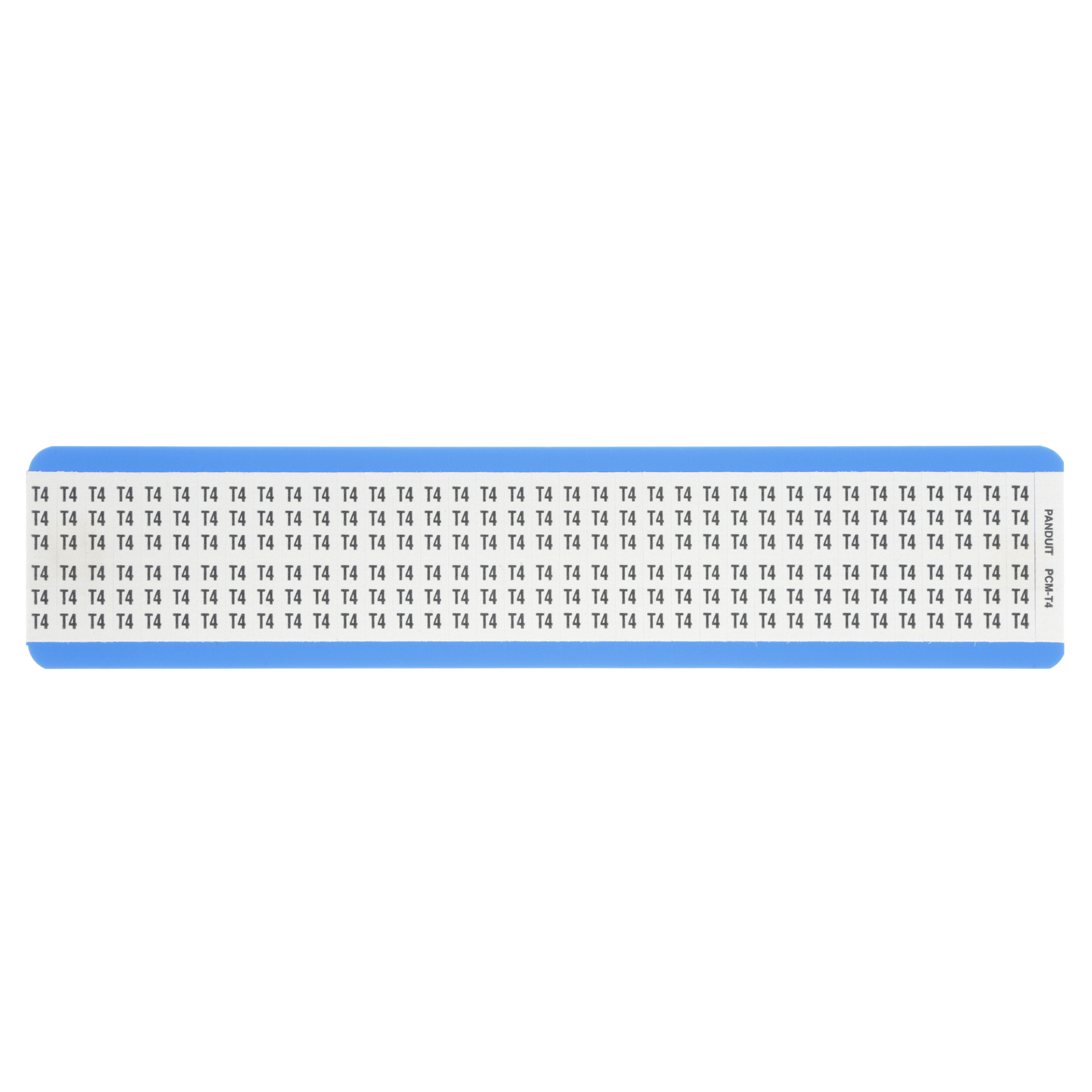 Ön Yazılı, Genişlik .25" Uzunluk 1.5", T4, LEJANT, 25'li Paket