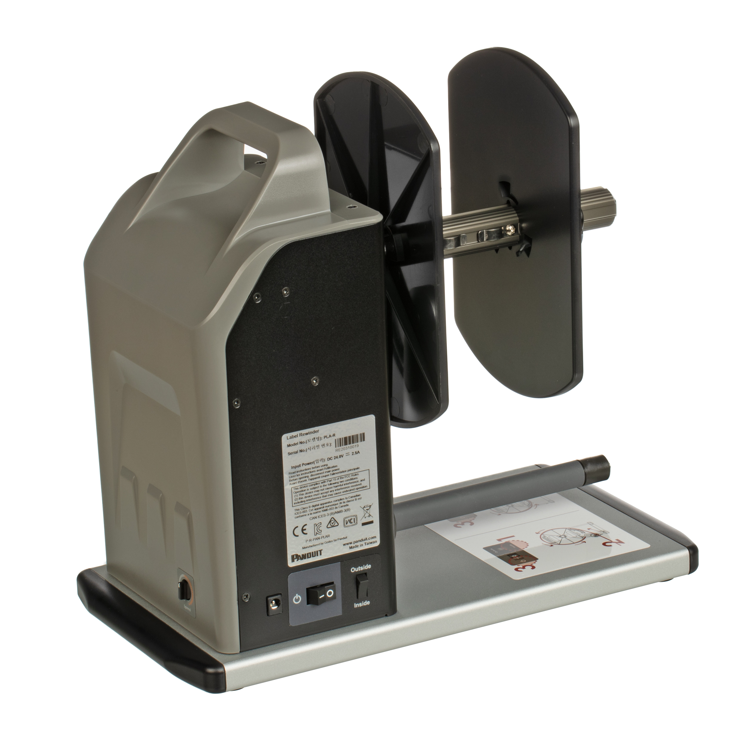 Label Rewinderfor PLA-100/E, for International Use