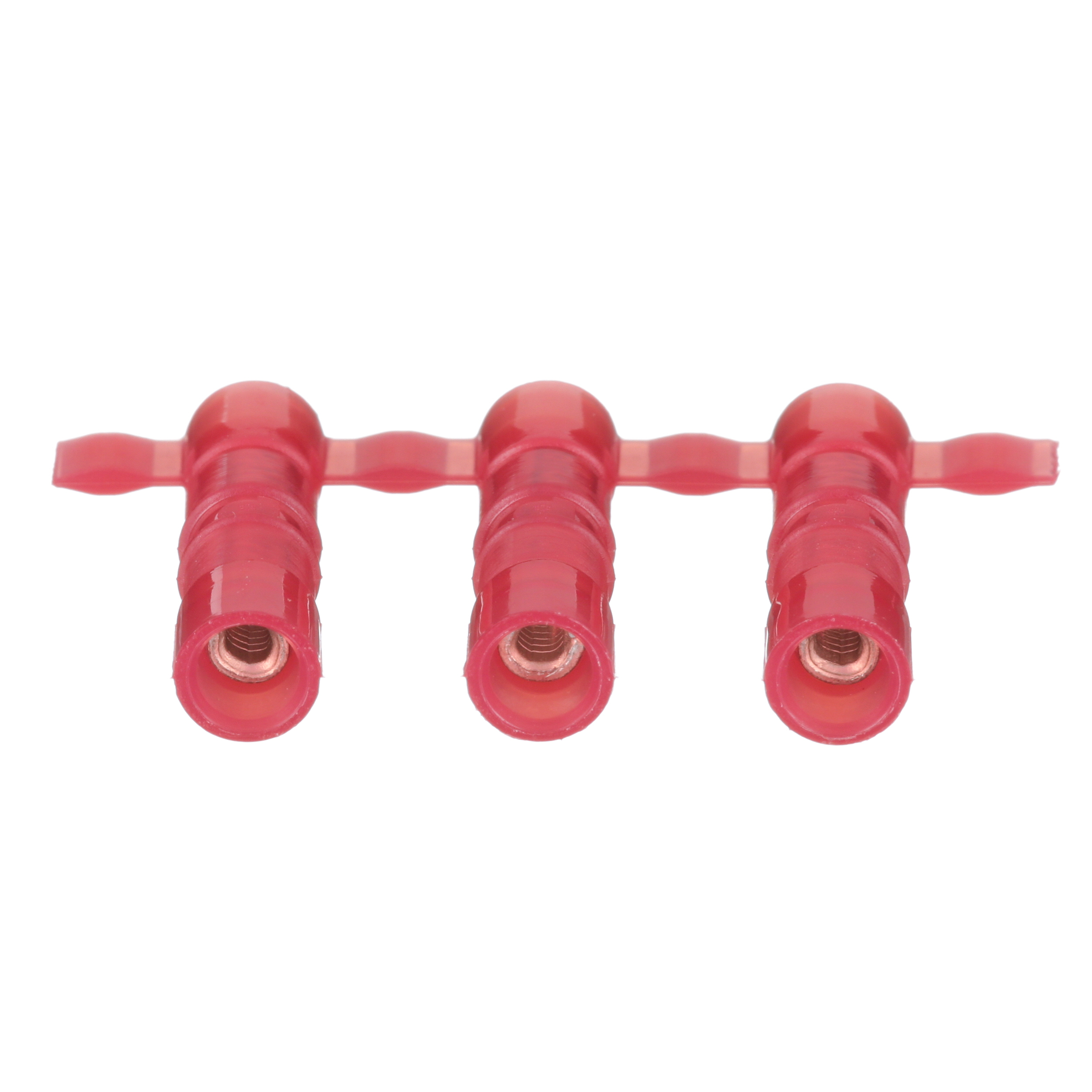 Uç Birleştirmesi, Kırmızı, Naylon, 0.5-1.5mm² Kablo, 3000'lü Paket