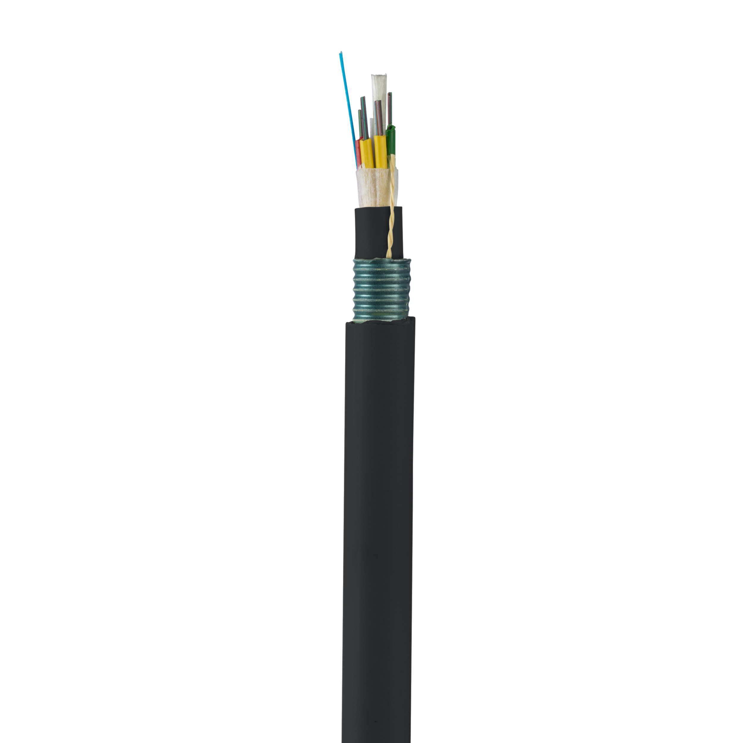 12 Fiber Kablo, OS2, Dış Ortam Zırhlı, Fca, 250µm