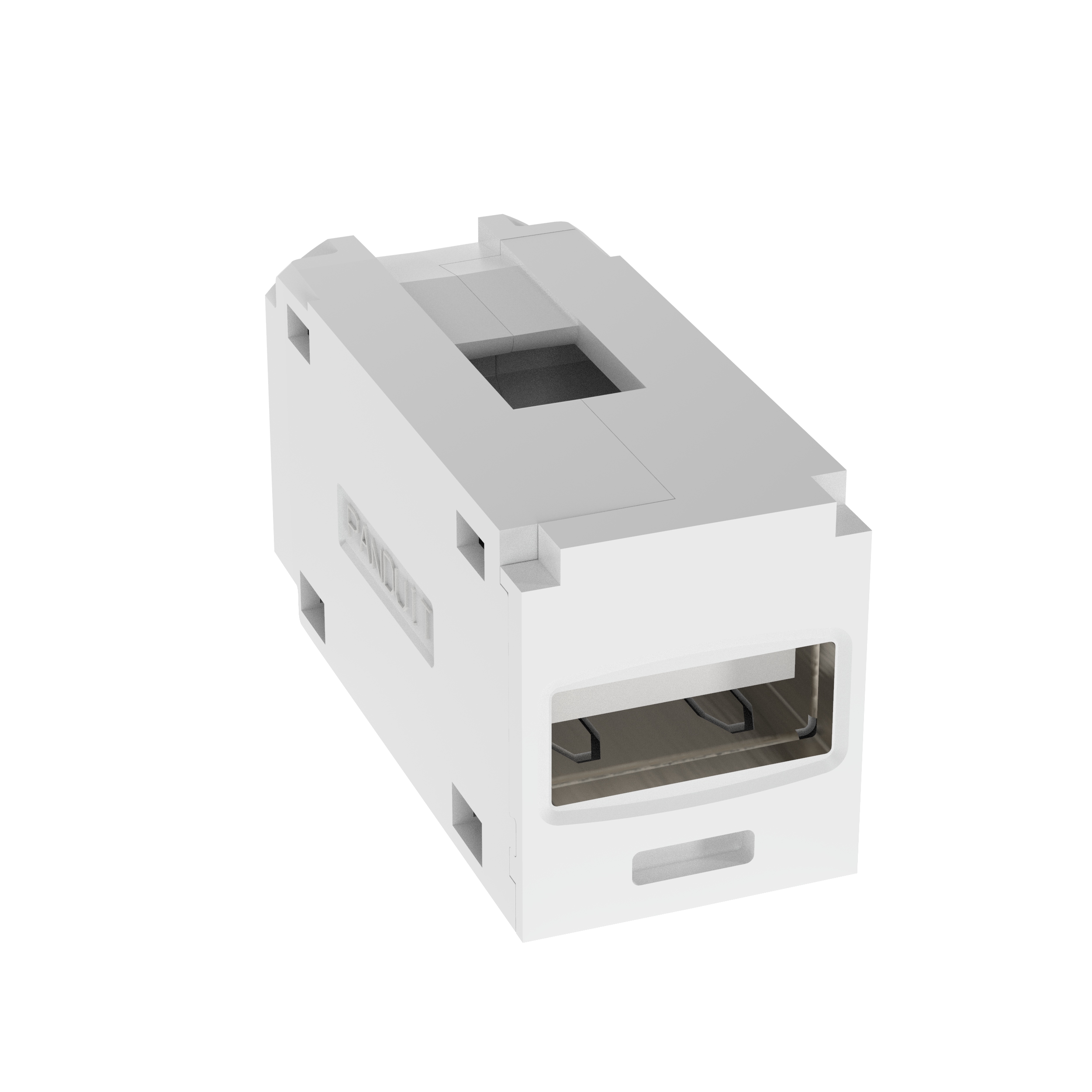 Mini-Com® USB Bağlantı Elemanı, 2.0, Beyaz
