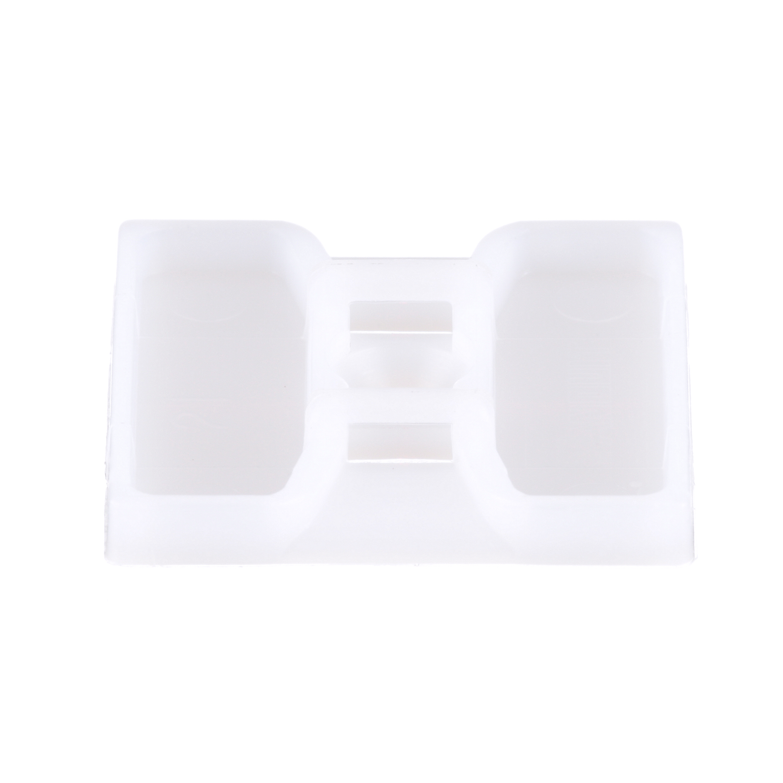 Kablo Bağı Montajı, Beyaz, PA 6.6, Vida, 28.7x28.7mm, 500'lü Paket