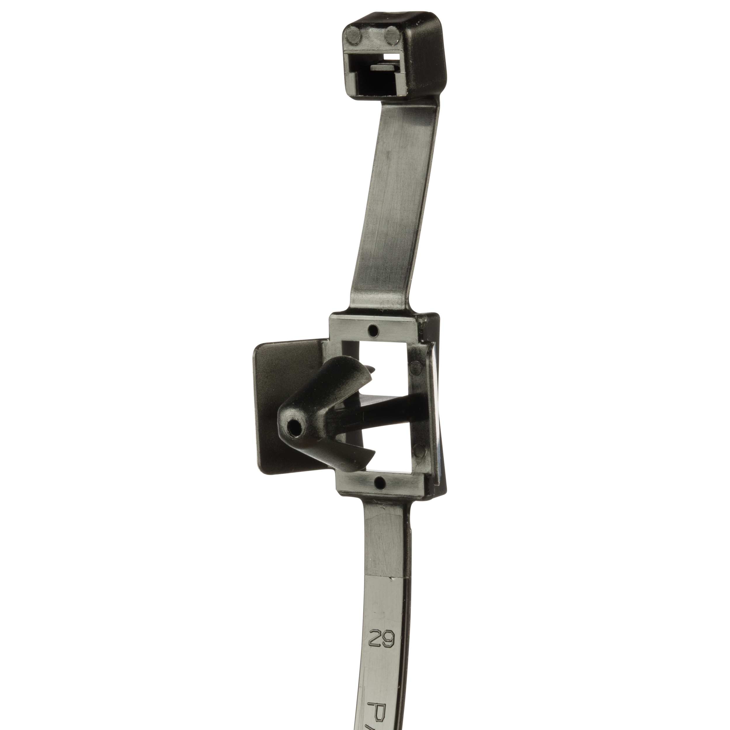 Kanat İtme Montajlı Kablo Bağı, Siyah, HS PA6.6, 178x4.8mm, 222N, 500'lü Paket