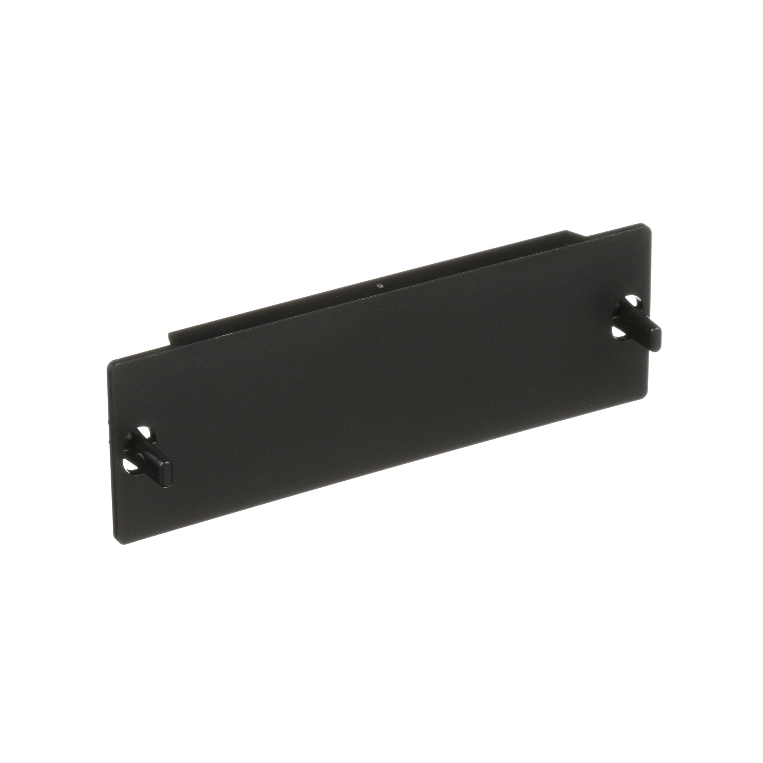 Opticom® Fiber Adapter Panel Blank, Black