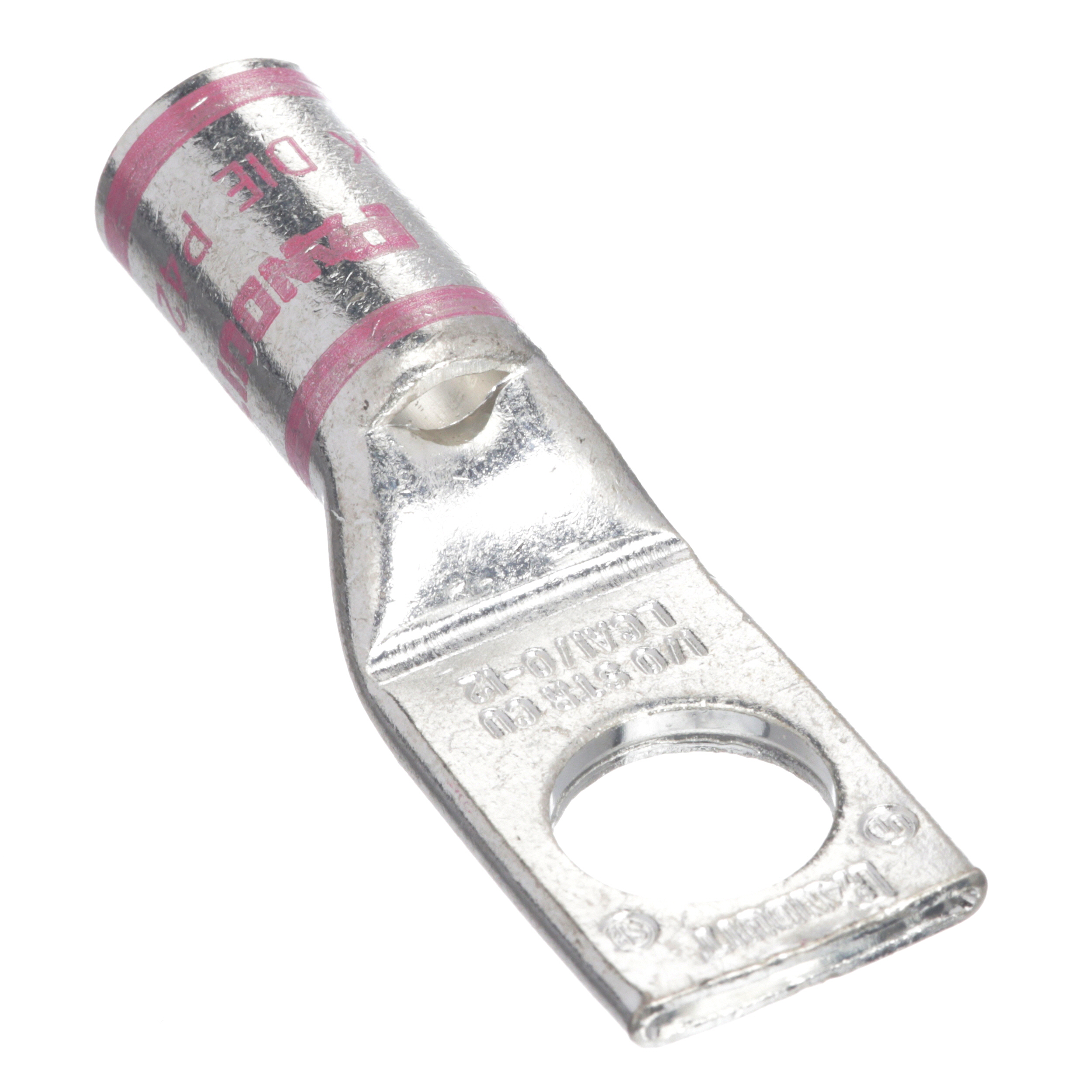 Bağlantı Muhafazası, 1/0, Kalay Kaplı Bakır, Düz, Tek 12.7mm Somun, PK10