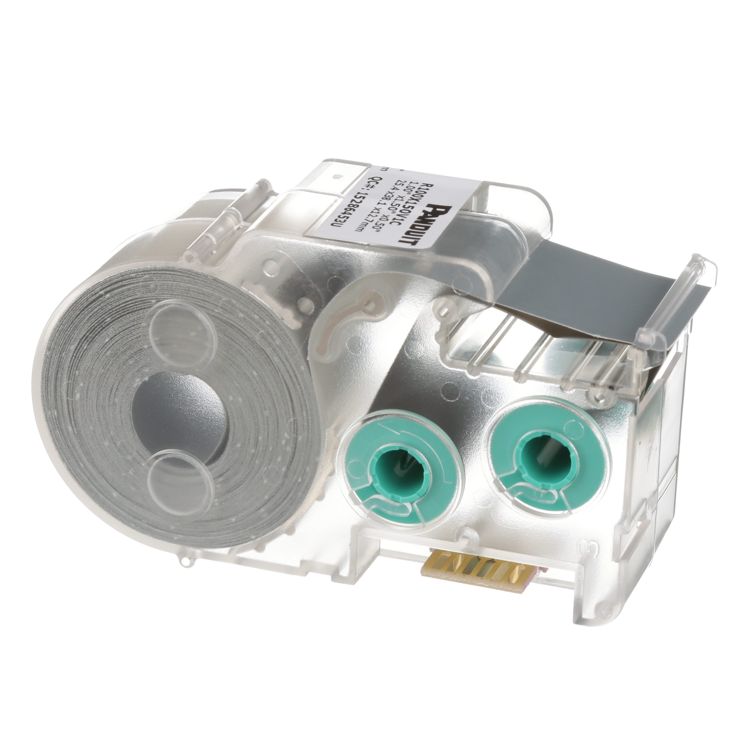 Turn-Tell,Vinyl,White,75 Lbls,25.4mmW,19.1mm PO HPK1