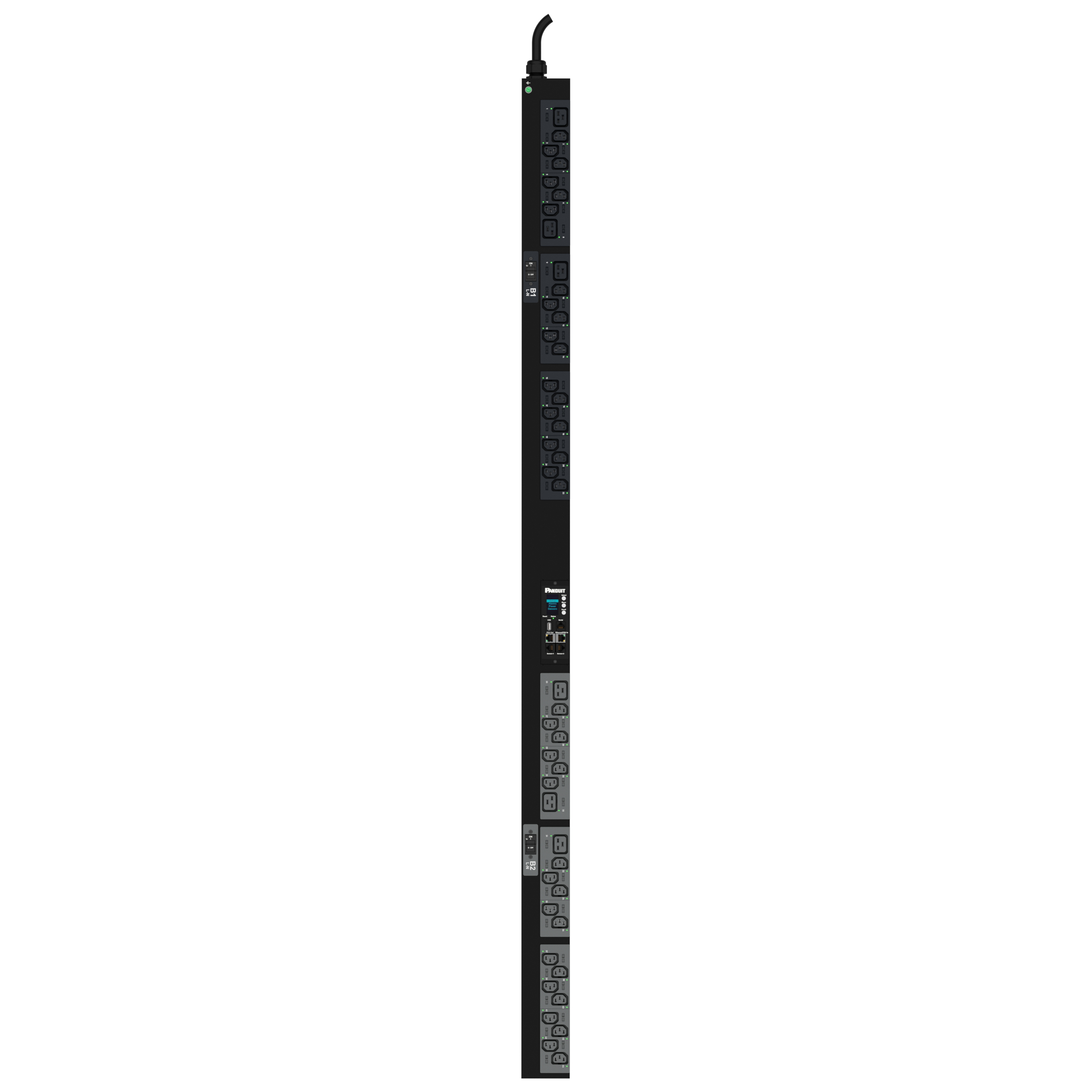 G6 MS PDU, 32AMP, (38)C13, (6)C19, IEC 60309 2P+E 6 saat