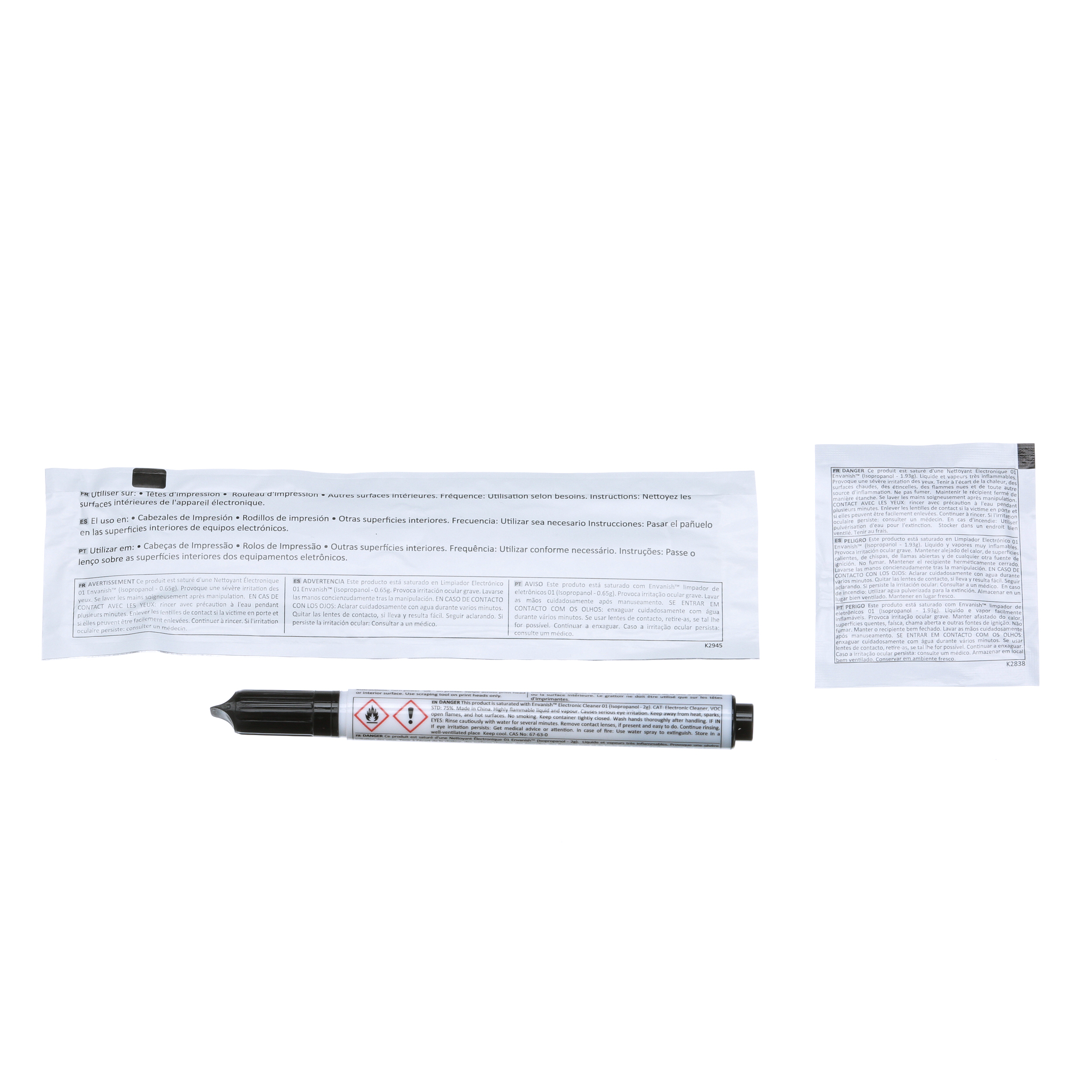 Printer cleaning kit